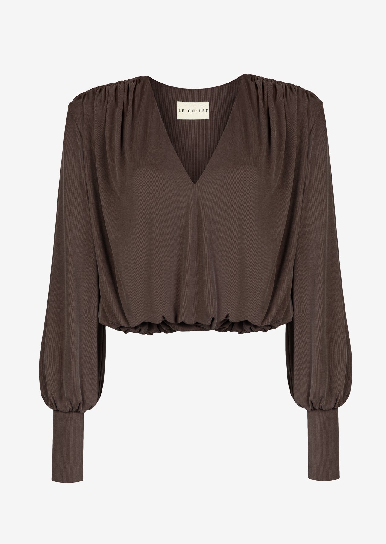 BLUZKA SOLANGE BROWN LECOLLET