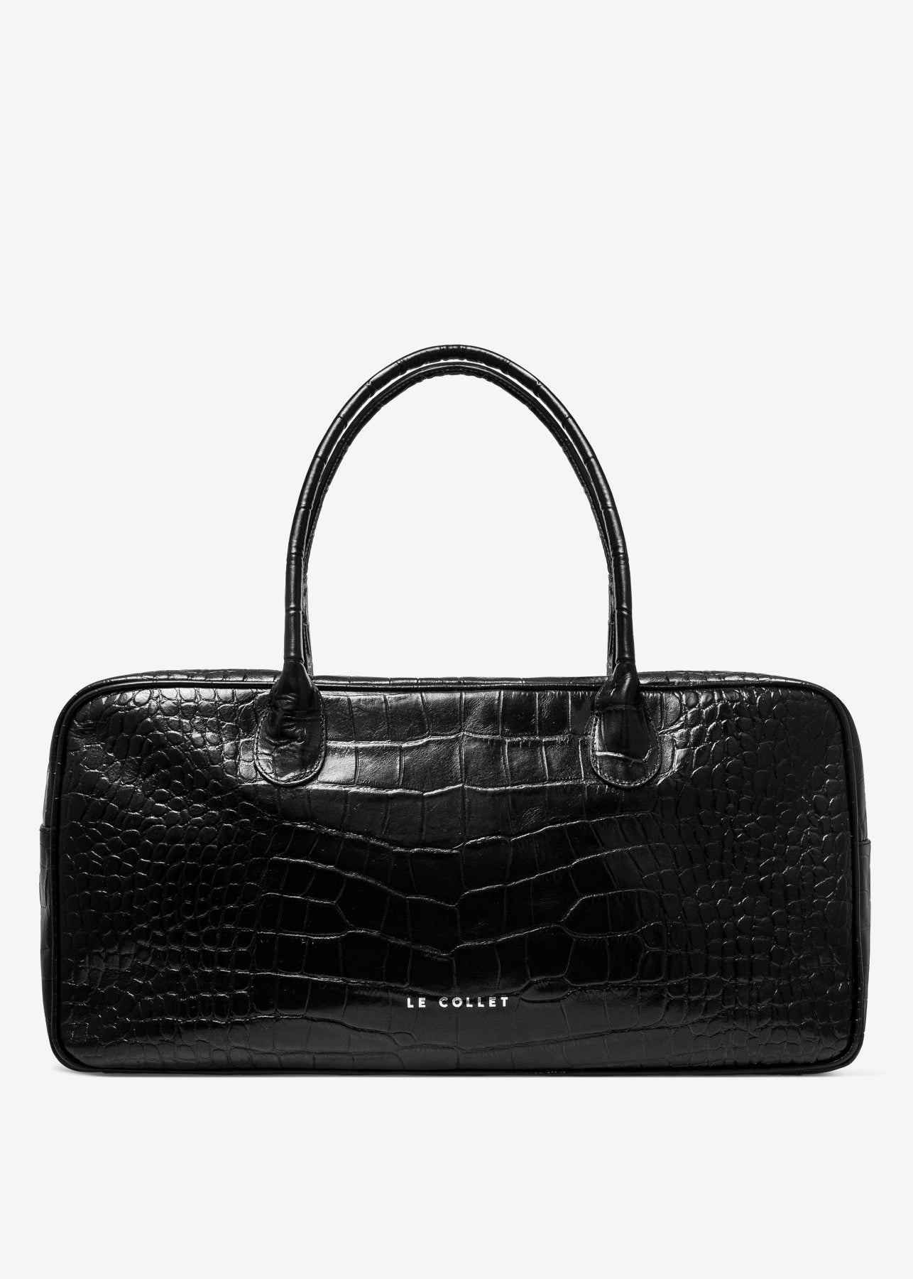 TORBA VERONA CROCO BLACK LECOLLET