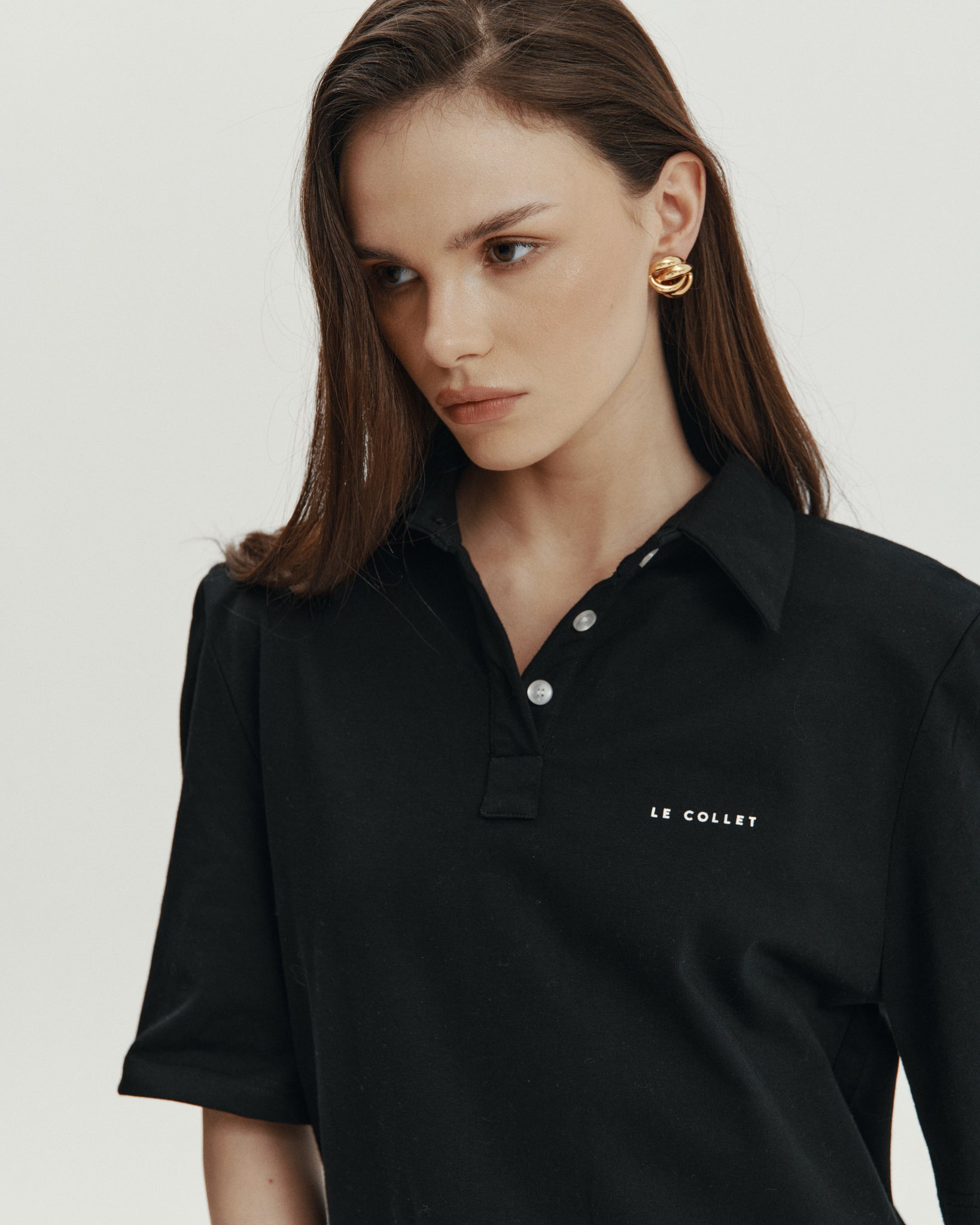 POLO MELANIA BLACK LECOLLET