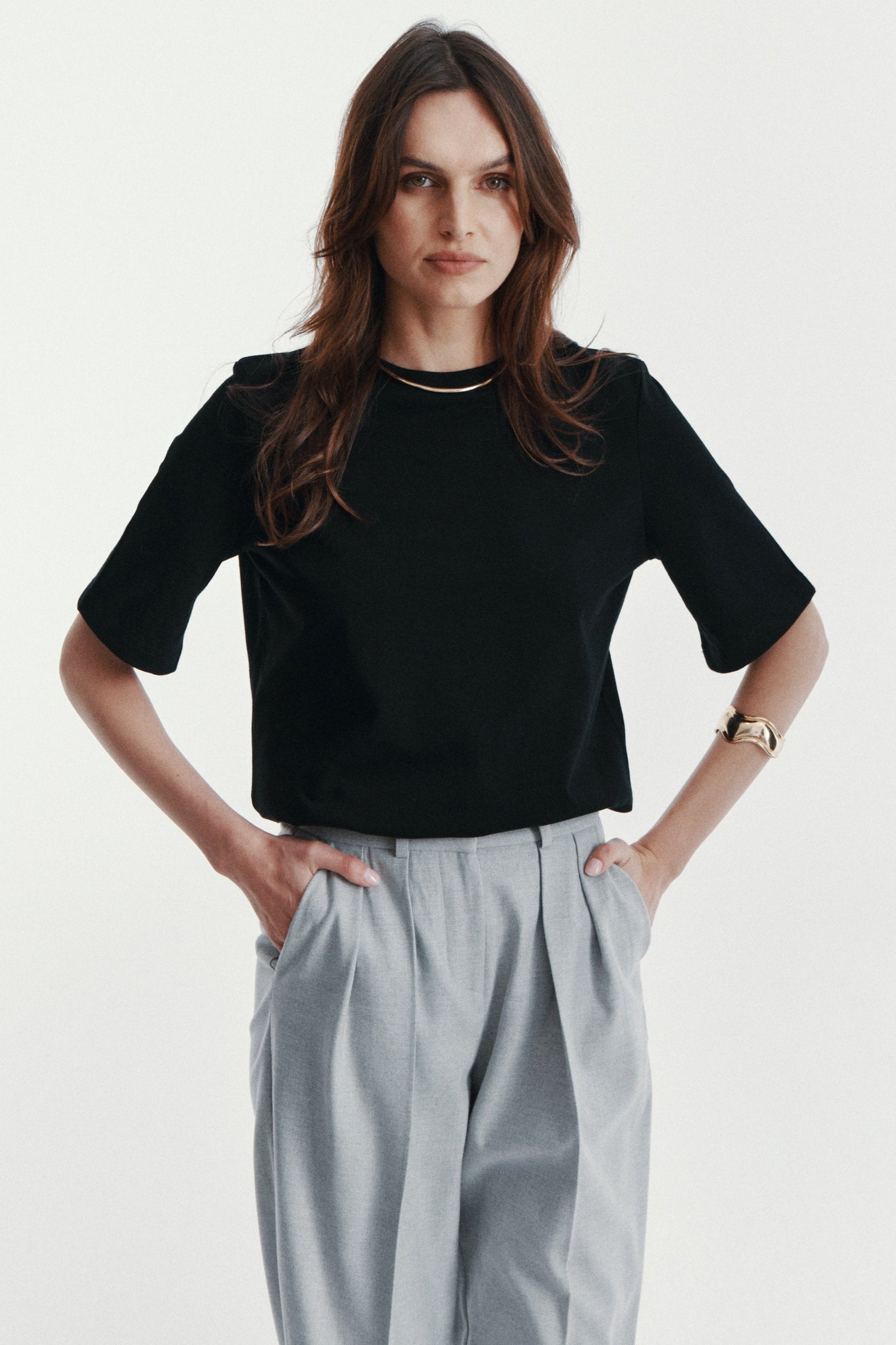 CROP TOP MELANIA BLACK LECOLLET