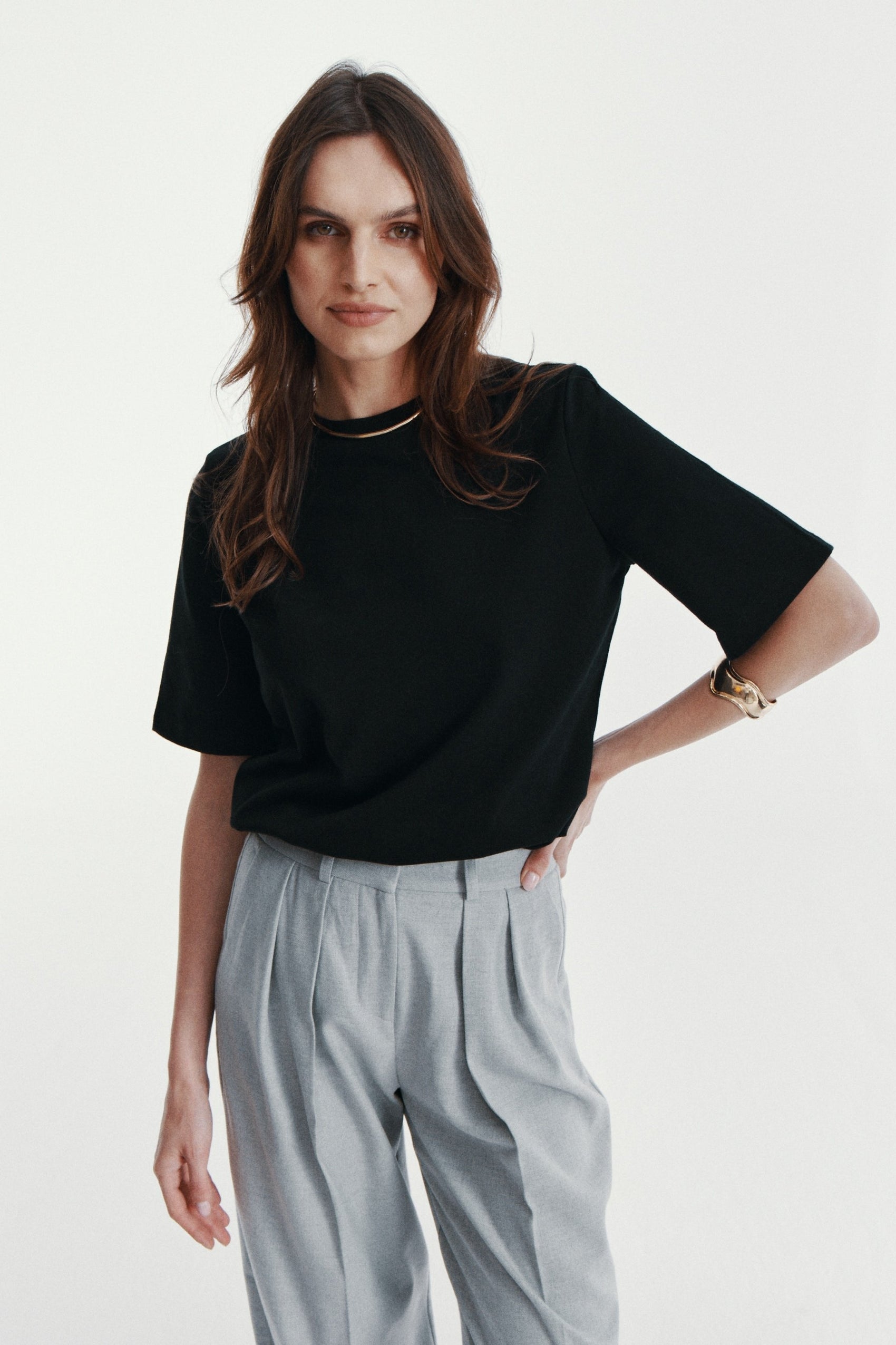 CROP TOP MELANIA BLACK LECOLLET