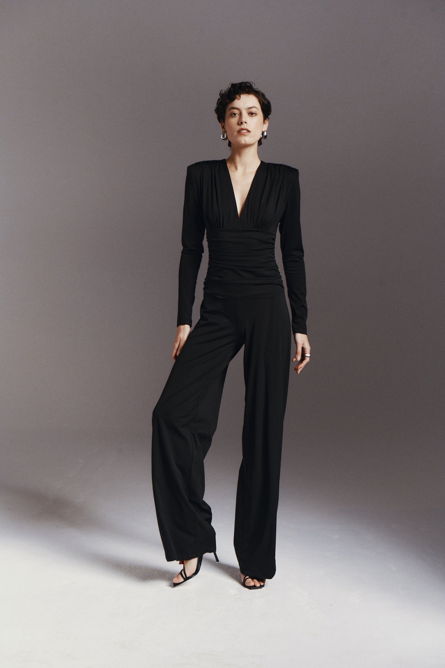 INES BLACK JUMPSUIT