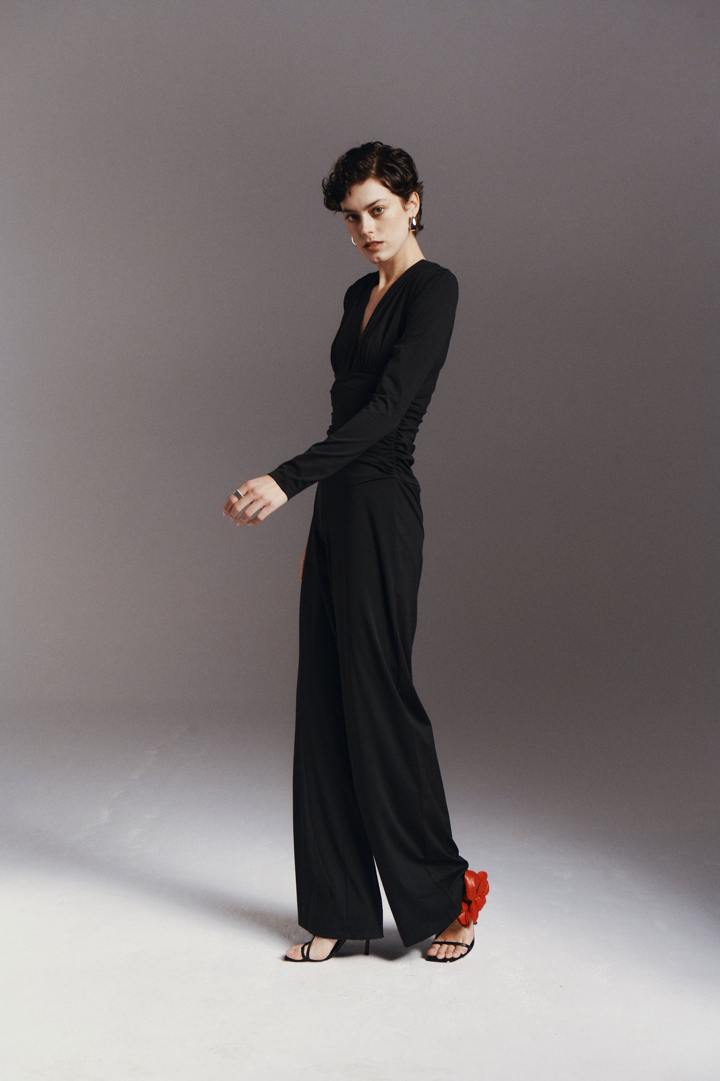INES BLACK JUMPSUIT