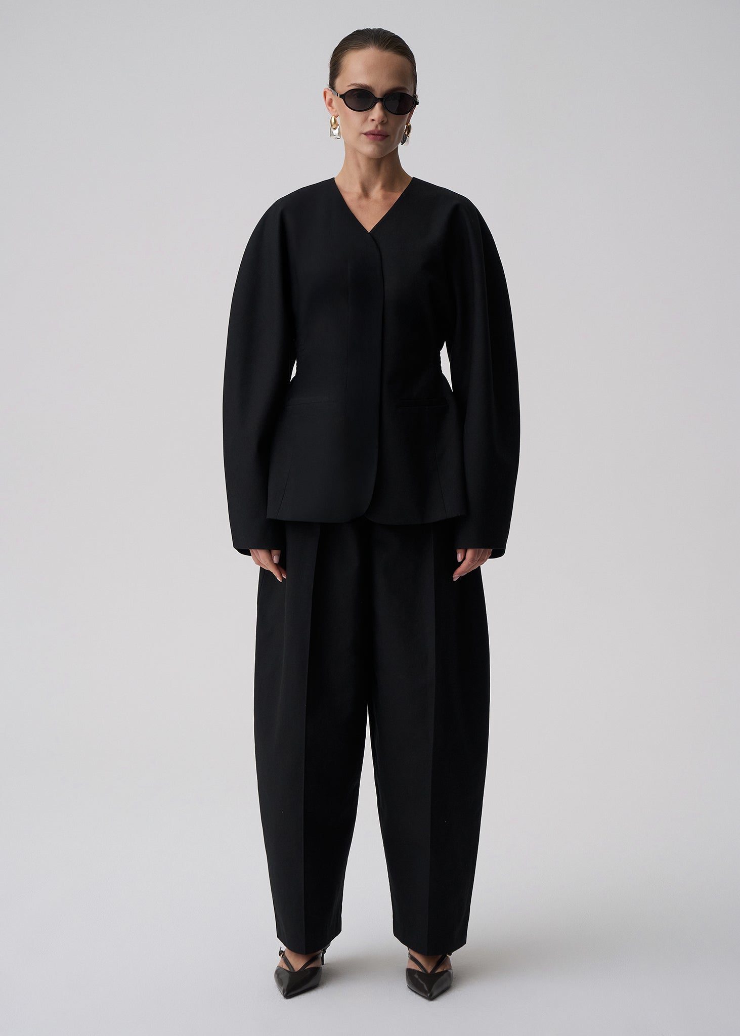 SPODNIE AMADEUS BLACK LECOLLET