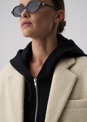 MARYNARKA ROY WOOL ECRU LECOLLET