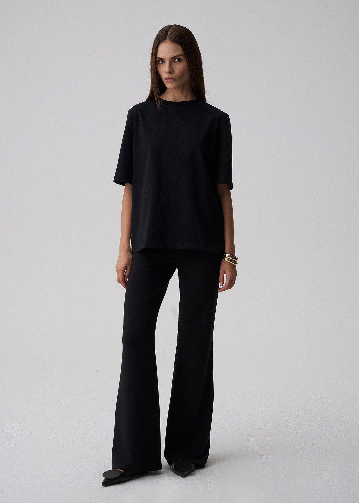T-SHIRT MARC MELANIA BLACK LeCollet