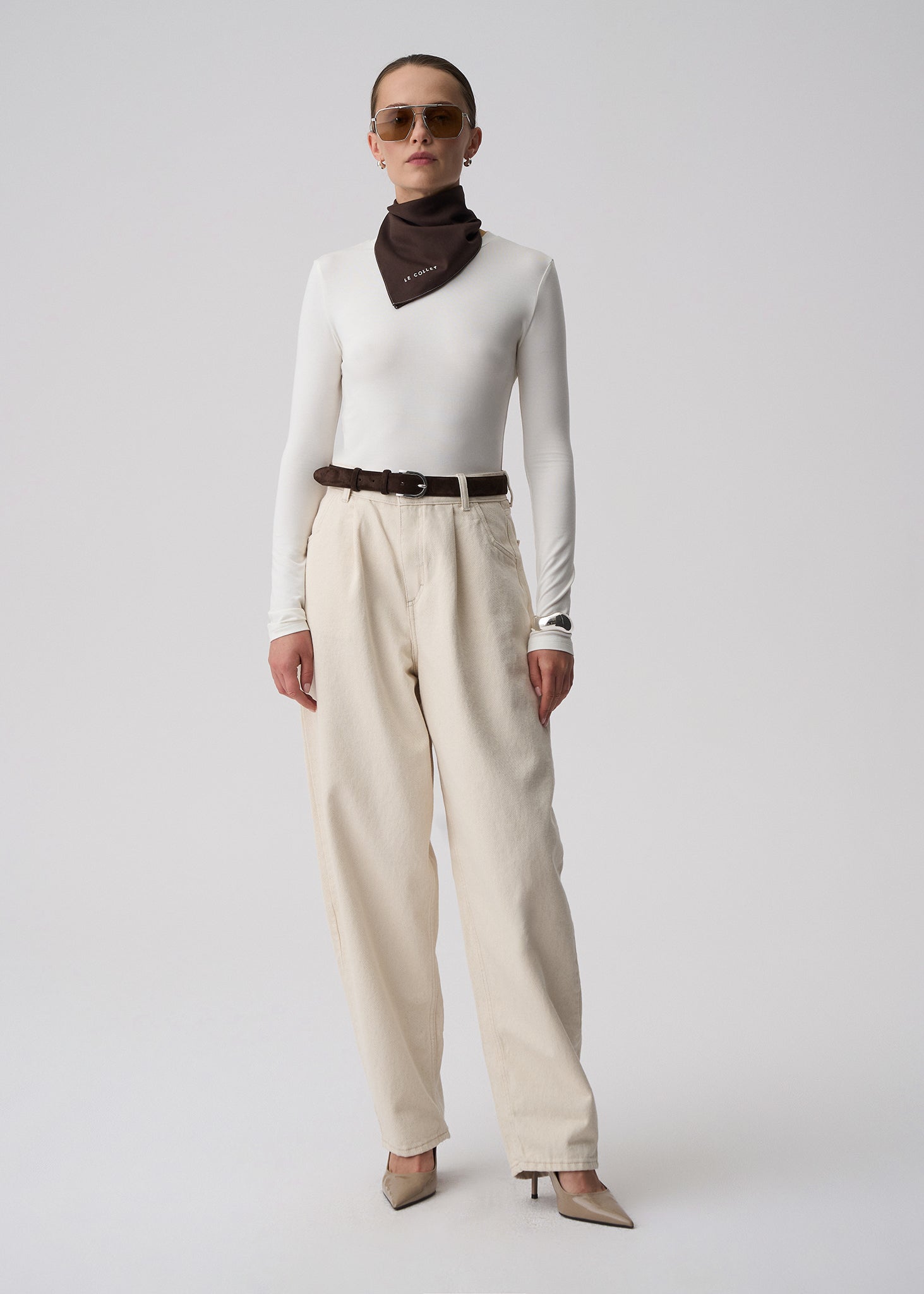 LONGSLEEVE ERICA ECRU LECOLLET