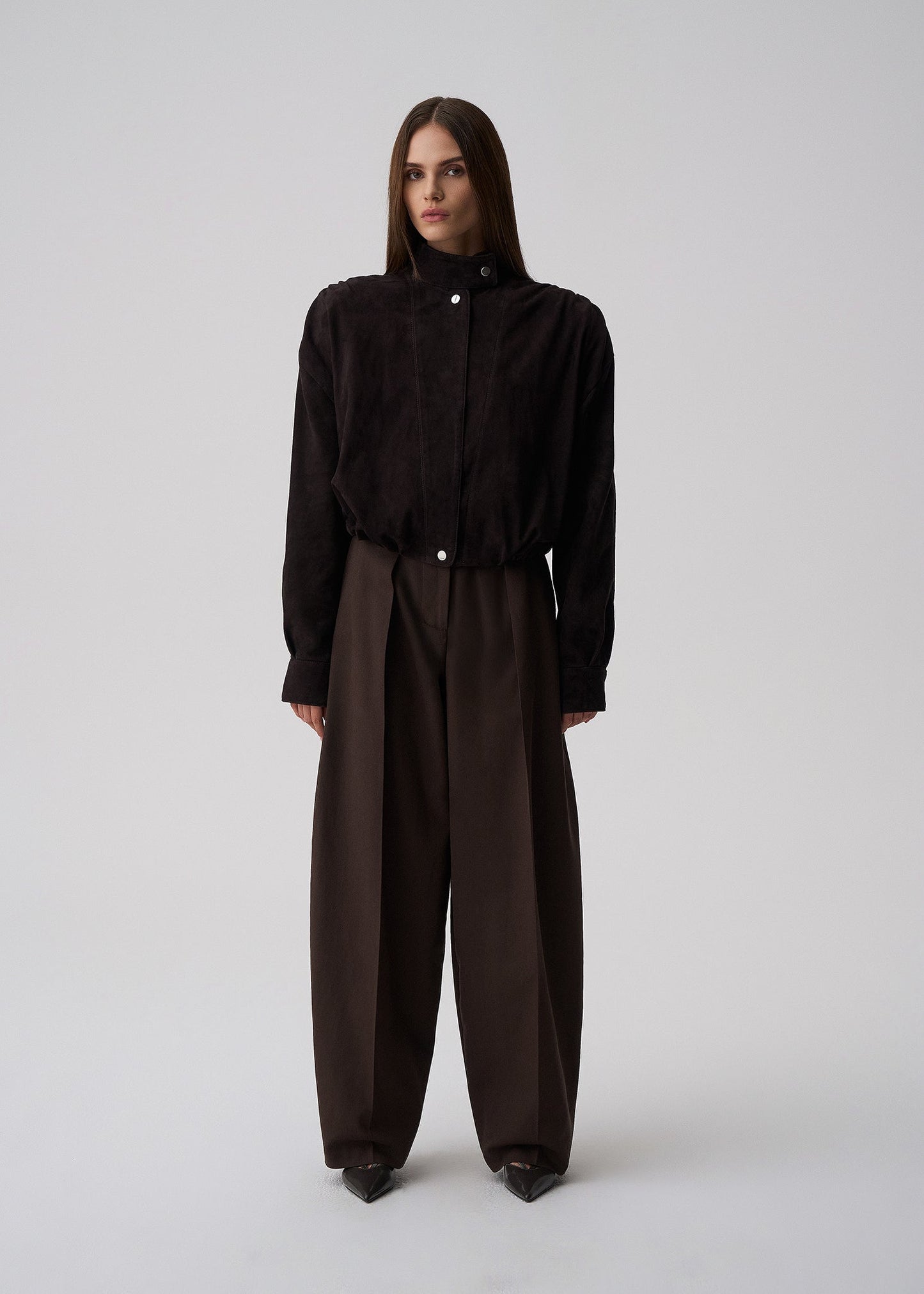 SPODNIE AMADEUS BROWN LECOLLET