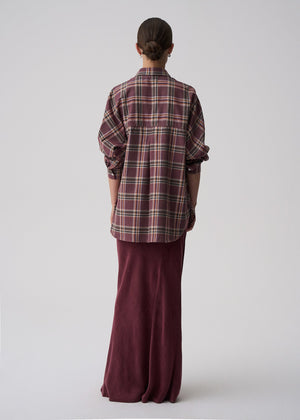 KOSZULA DYLAN AUBERGINE LECOLLET