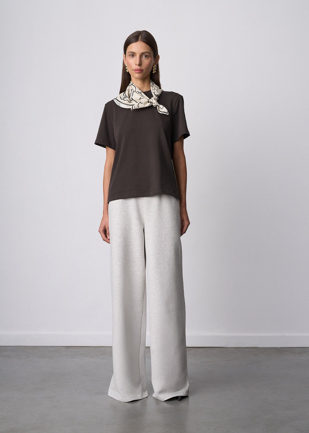 T-SHIRT MILKA BROWN LECOLLET