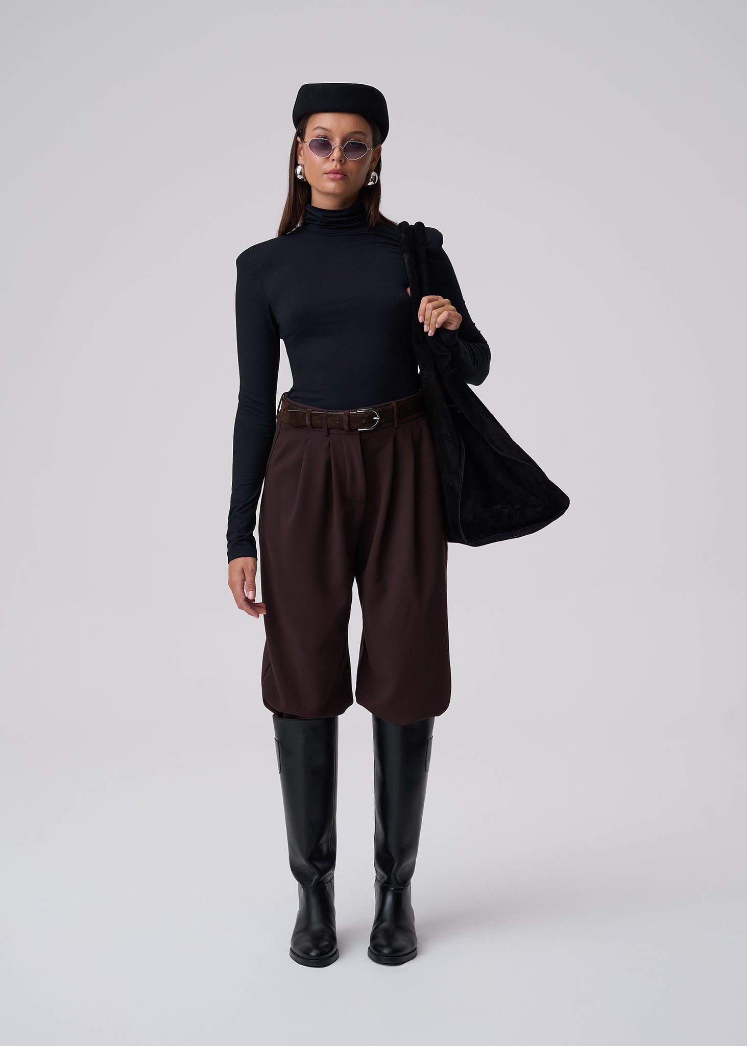 SPODNIE FIDEO BROWN LECOLLET