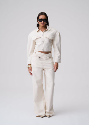 KURTKA SIENA JACKET ECRU LECOLLET
