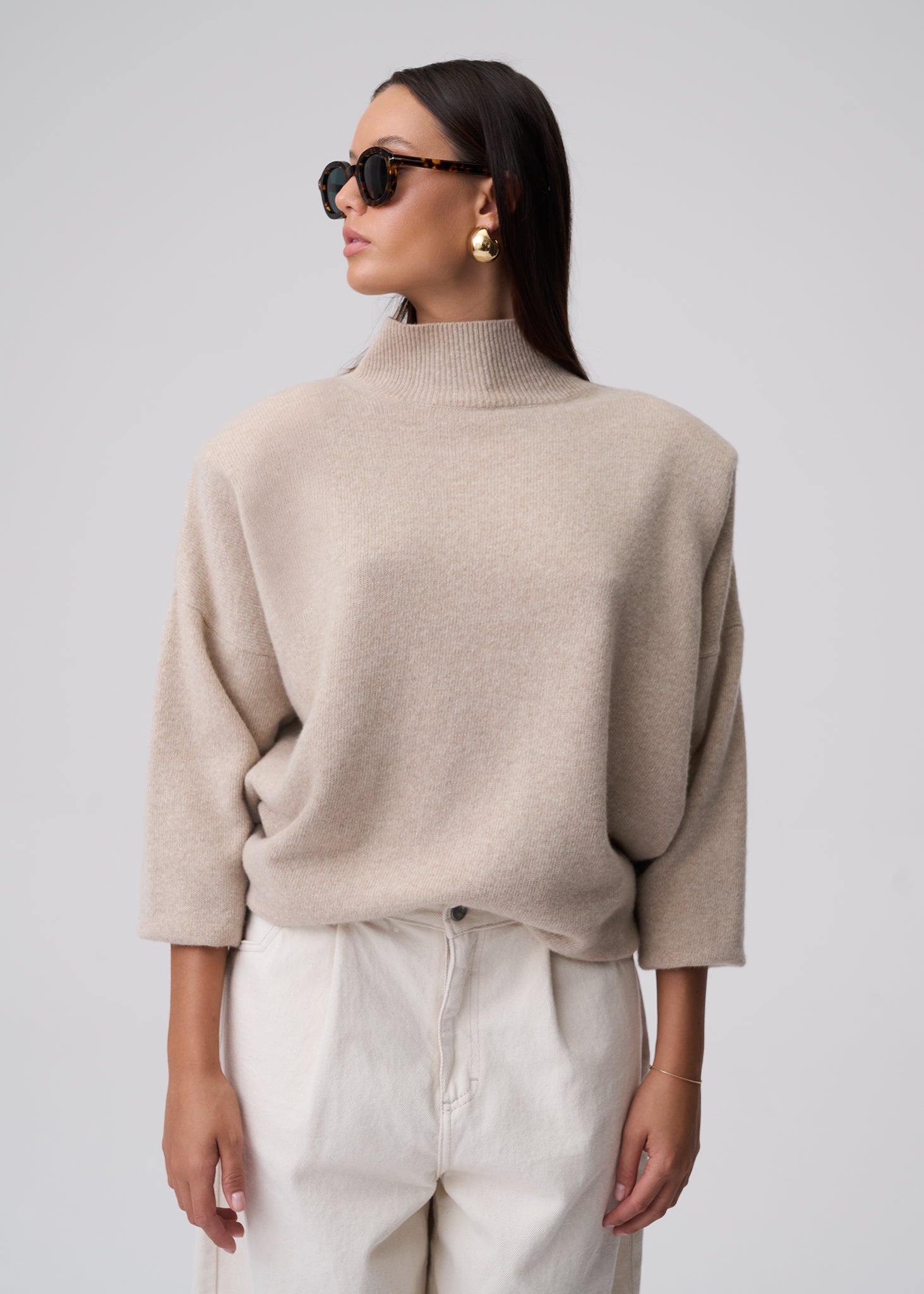 GOLF GLEN CASHMERE BEIGE LECOLLET