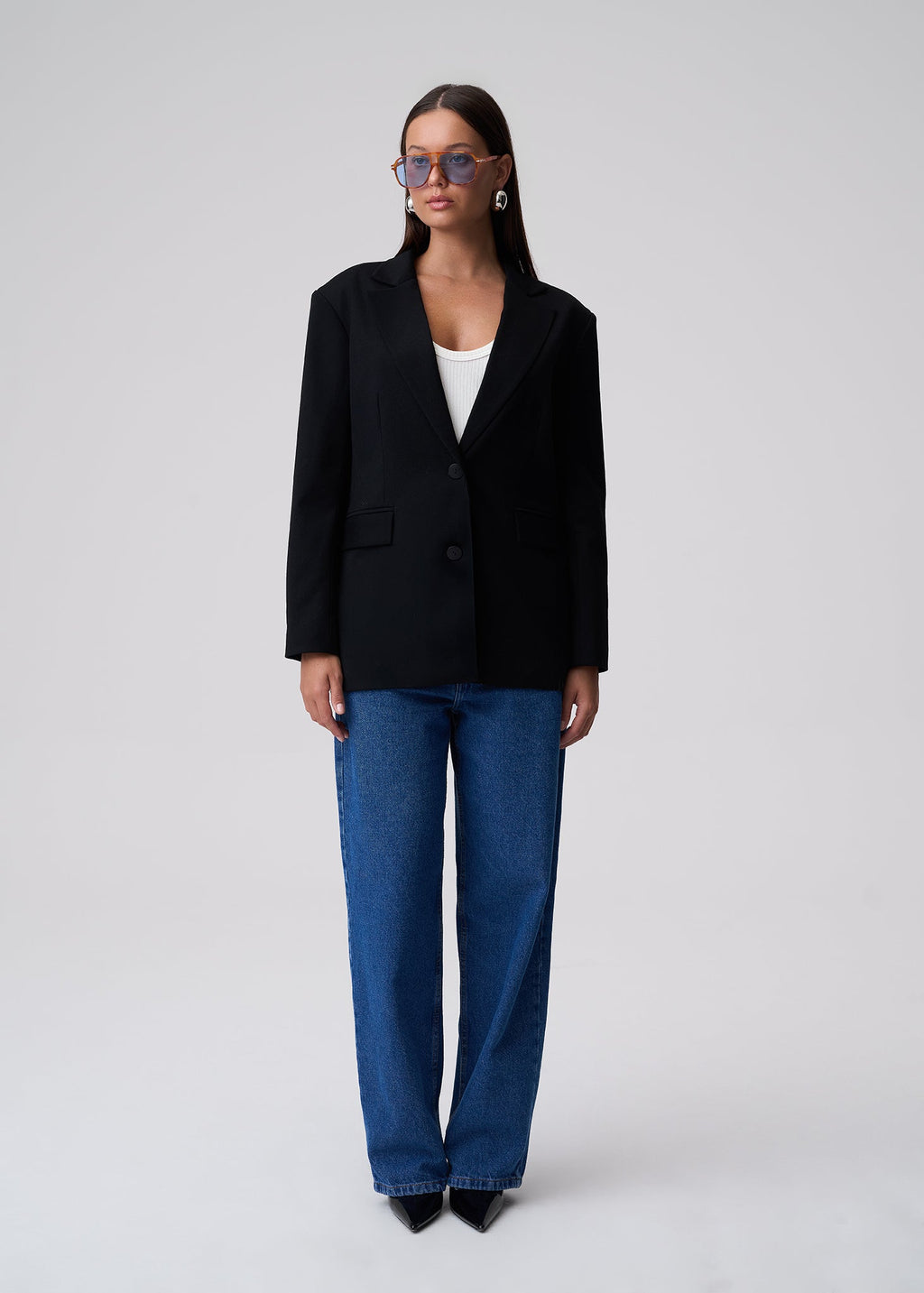 MARYNARKA TUYA WOOL BLACK LECOLLET