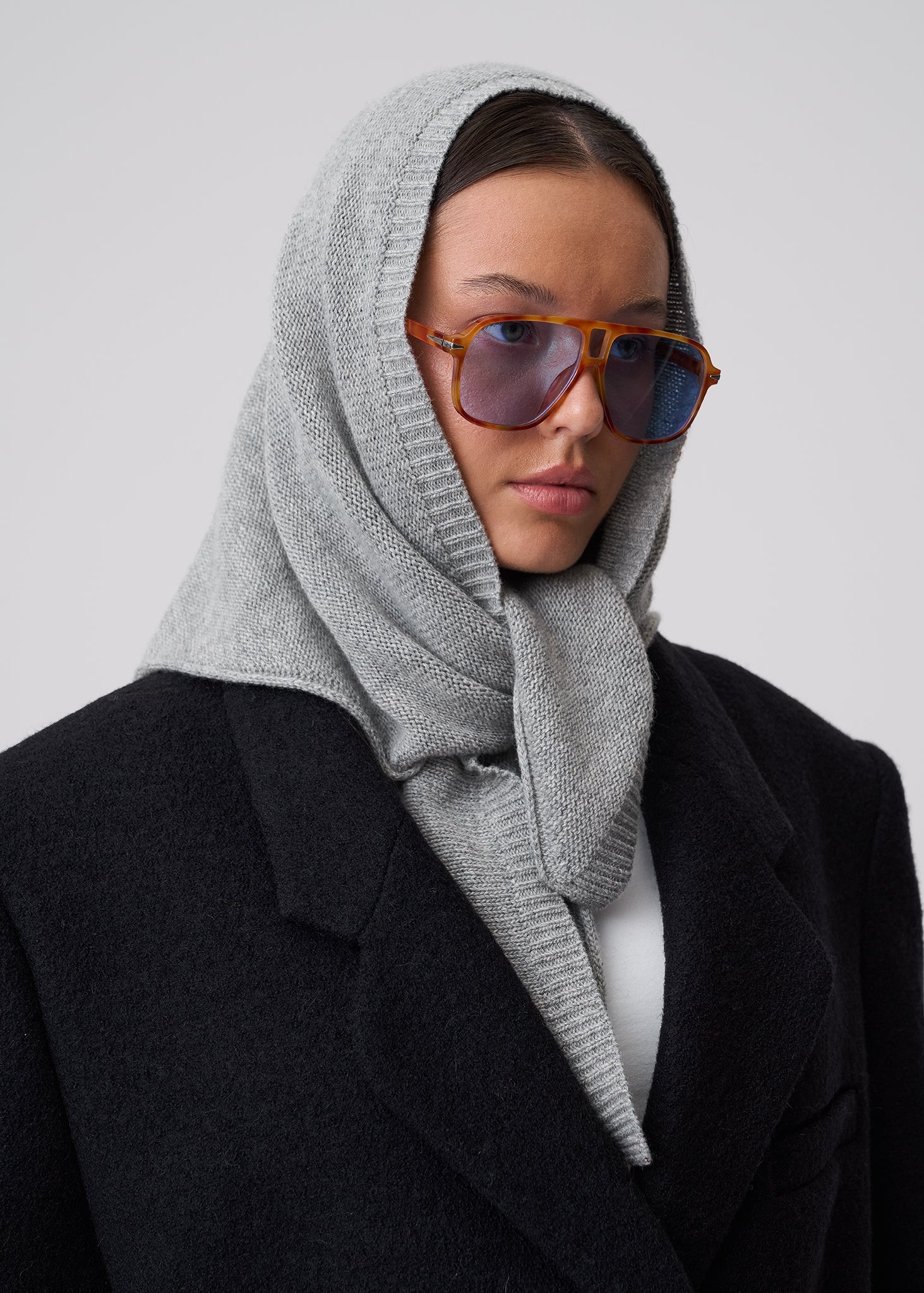 CHUSTA BABOUSHKA GREY LECOLLET