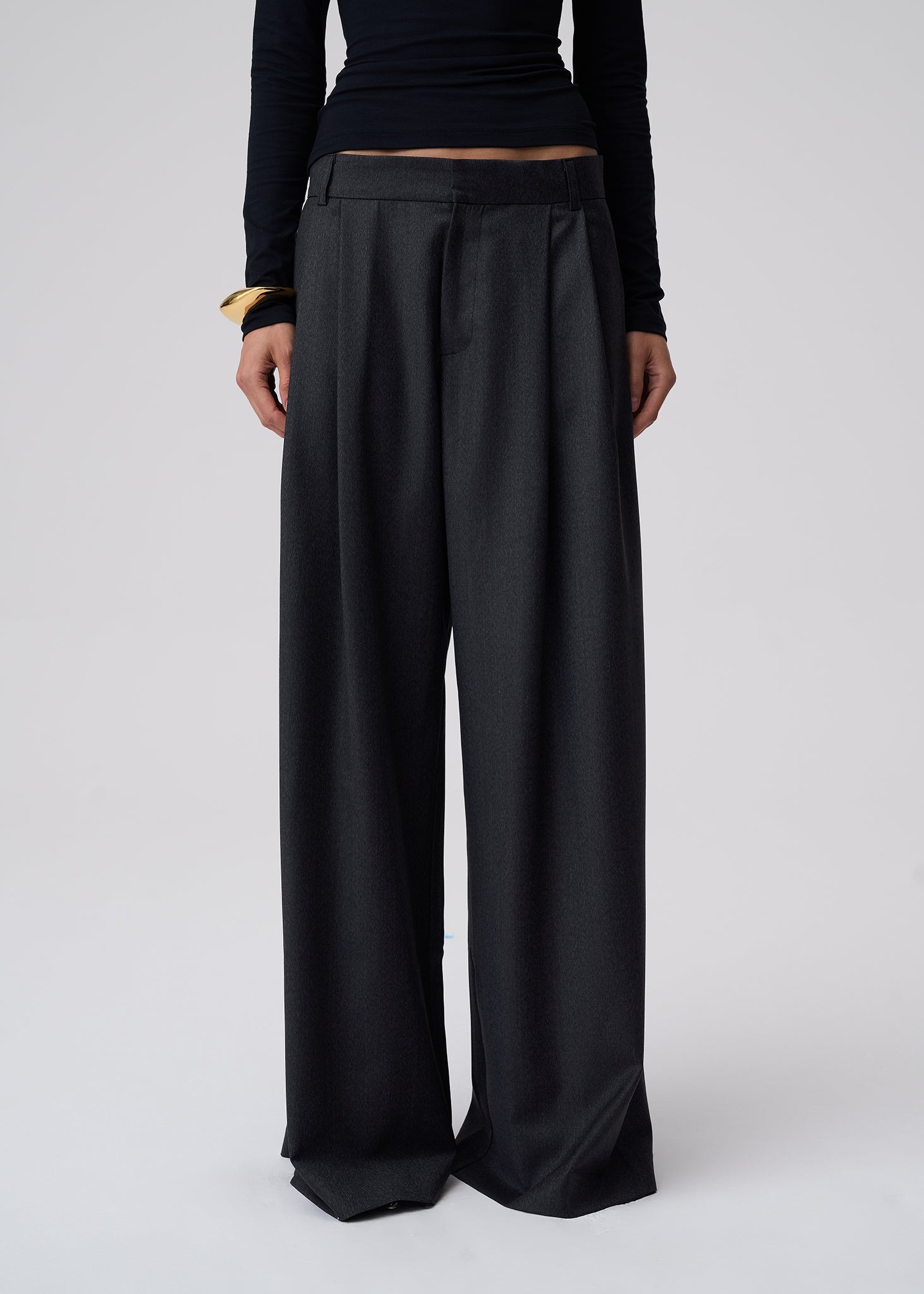 SPODNIE REDSI WOOL GREY LECOLLET