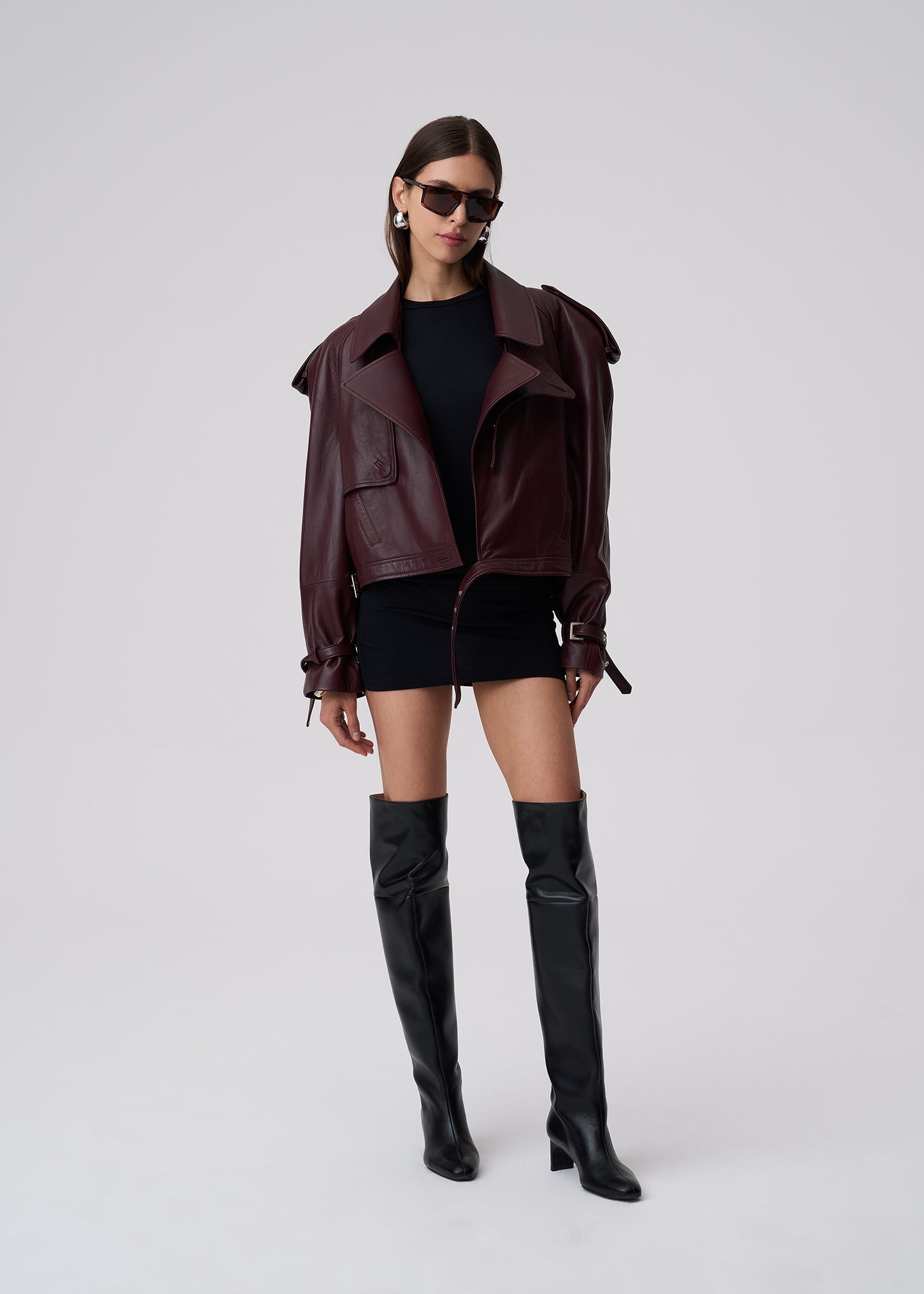 SUKIENKA SLIM MINI DRESS BLACK LECOLLET