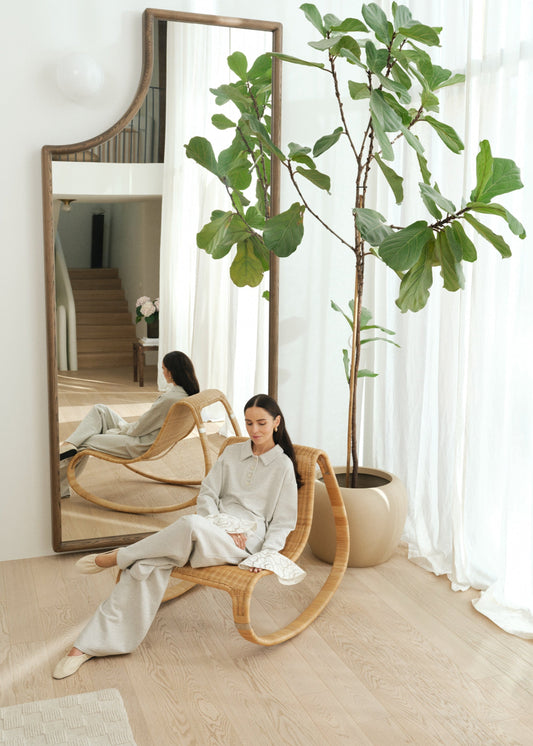 SPODNIE FRANKA GREY MELANGE LECOLLET