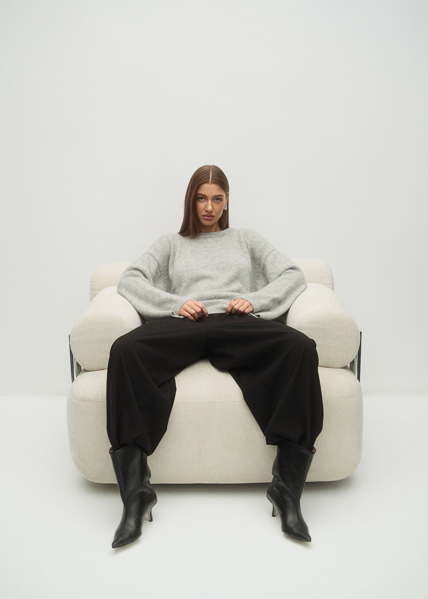 SWETER DIANA GREY LECOLLET