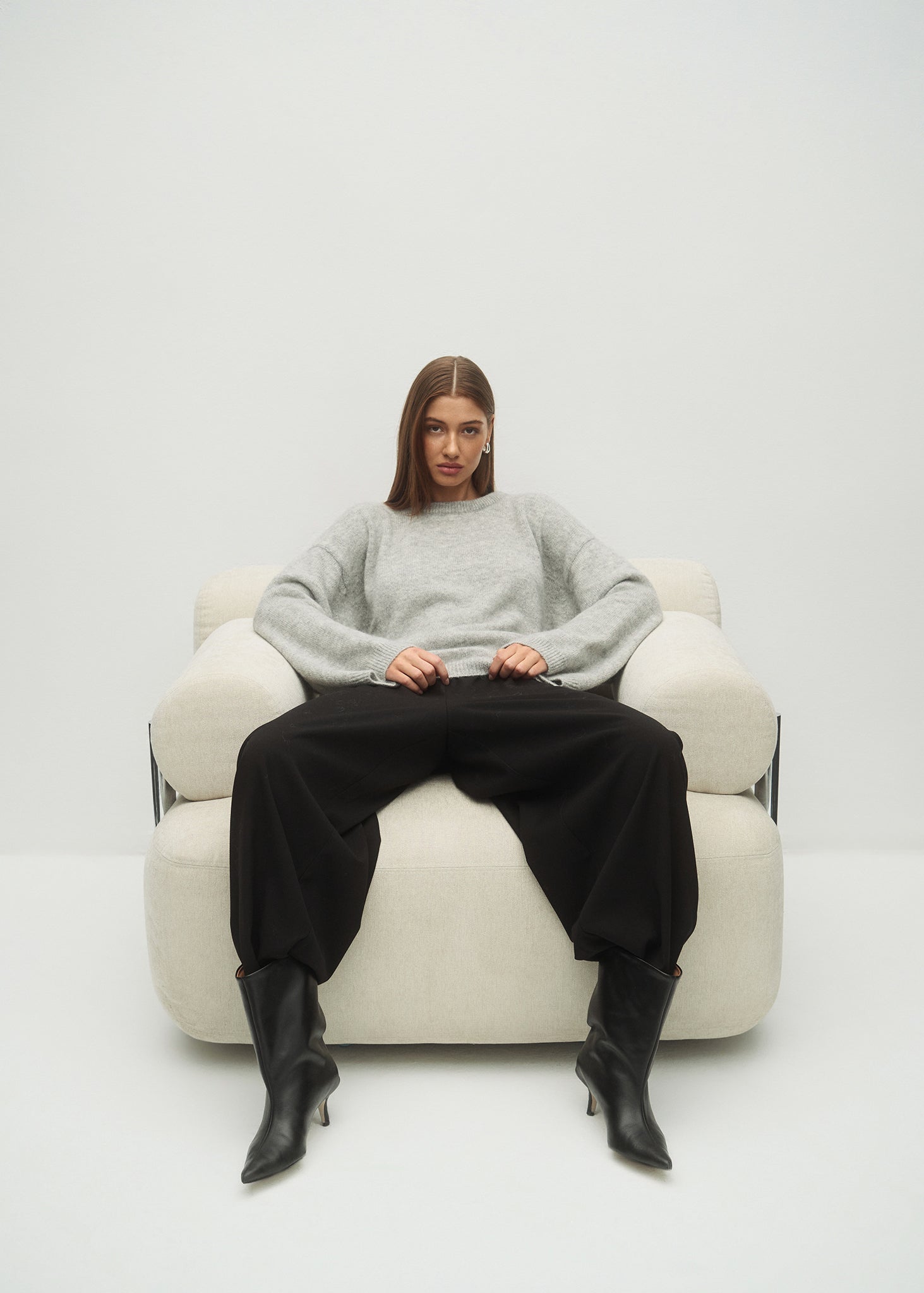 SWETER DIANA GREY LECOLLET