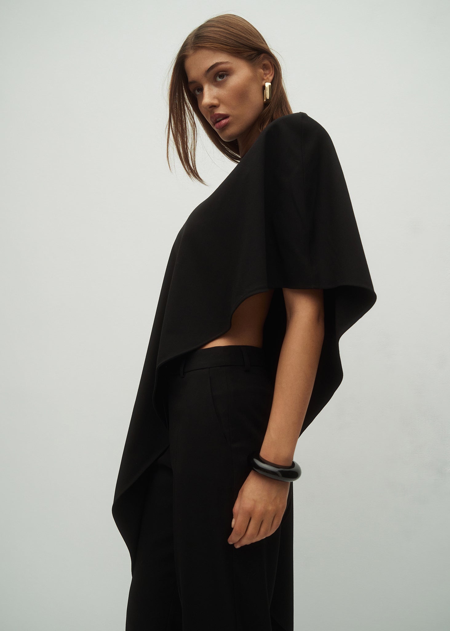 PELERYNA ELMI BLACK LECOLLET