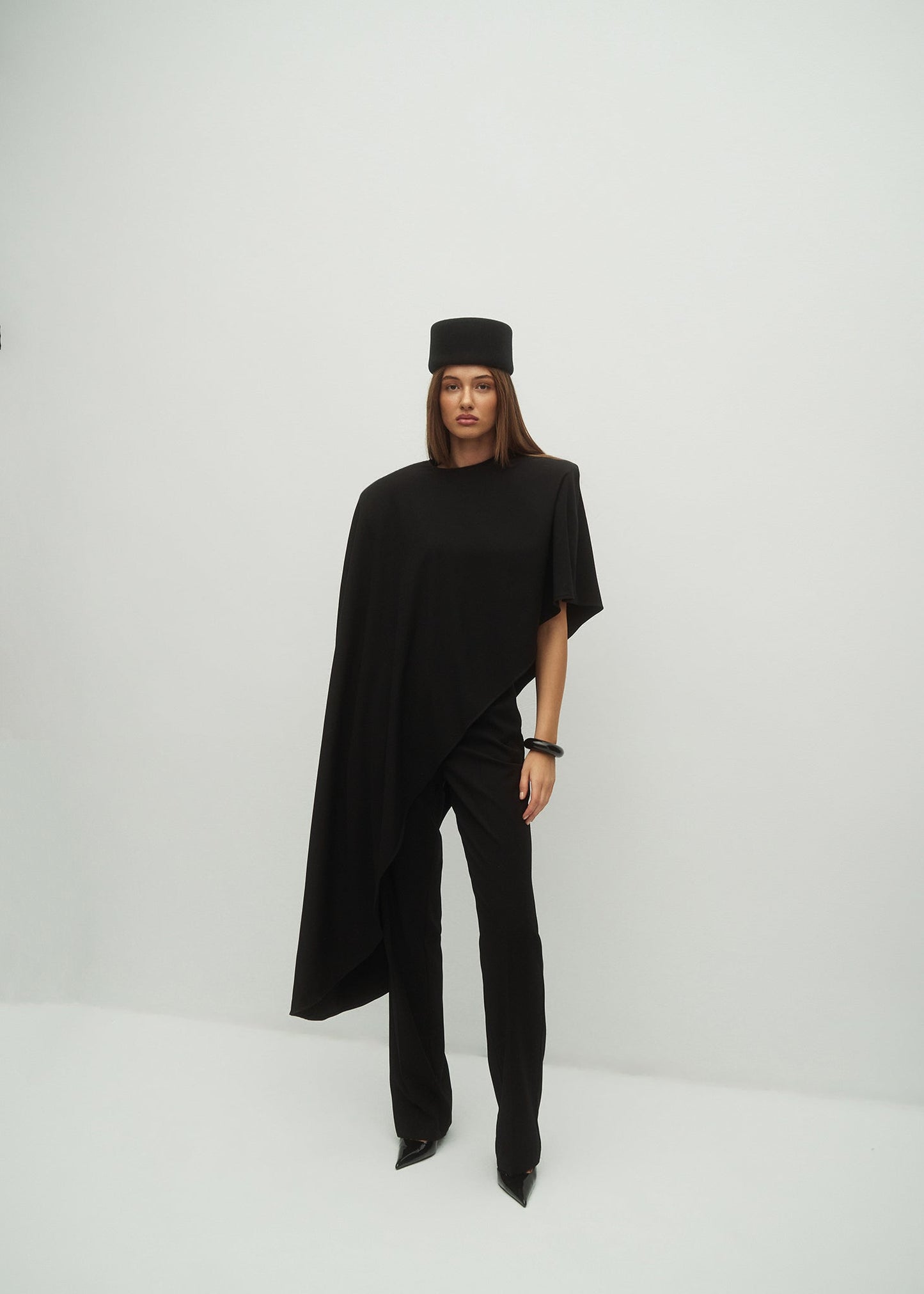 PELERYNA ELMI BLACK LECOLLET