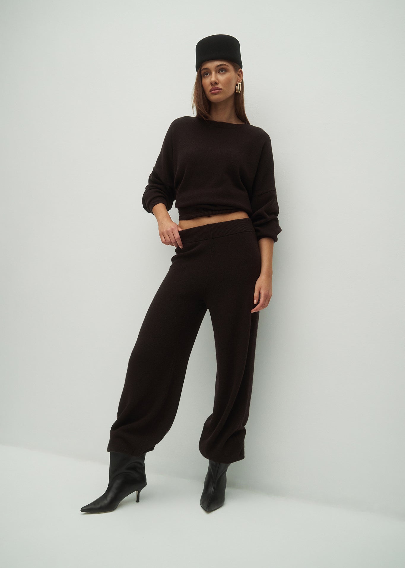 SPODNIE PERIA BROWN LECOLLET