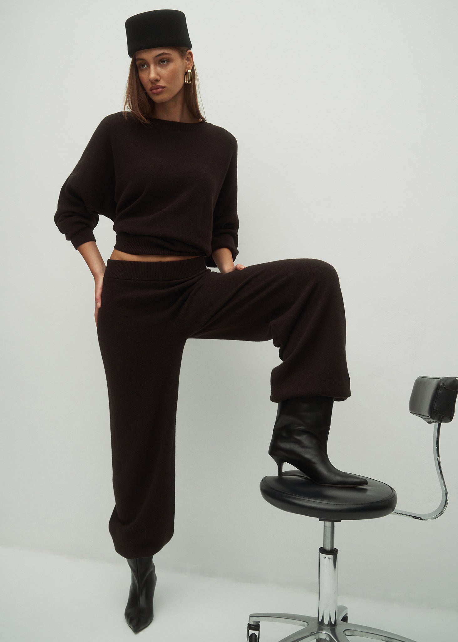 SPODNIE PERIA BROWN LECOLLET