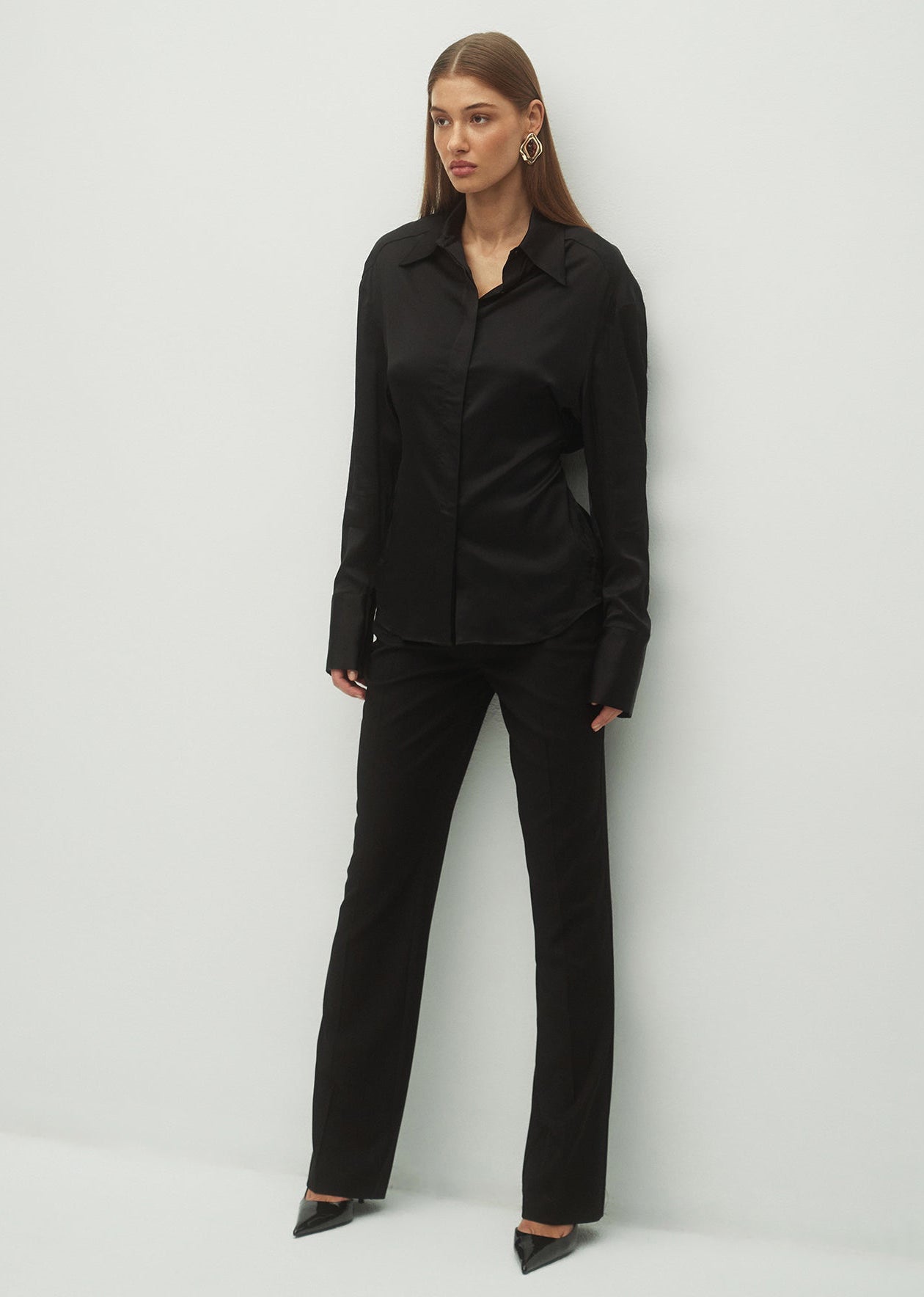 SPODNIE TULIA BLACK LECOLLET