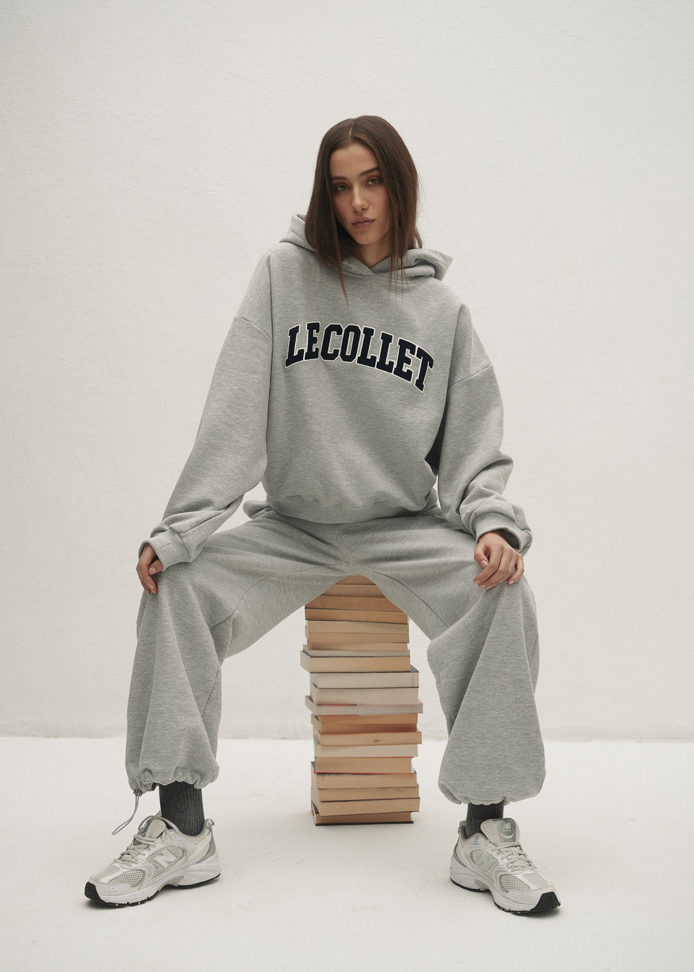 SPODNIE LEYA GREY LECOLLET