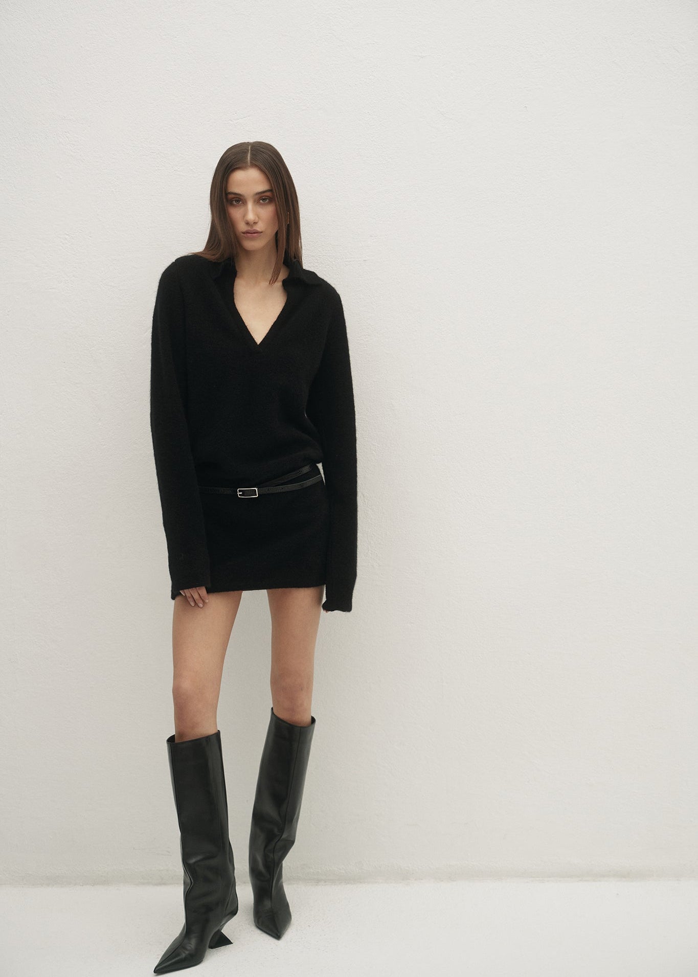 SUKIENKA MELORA BLACK LECOLLET