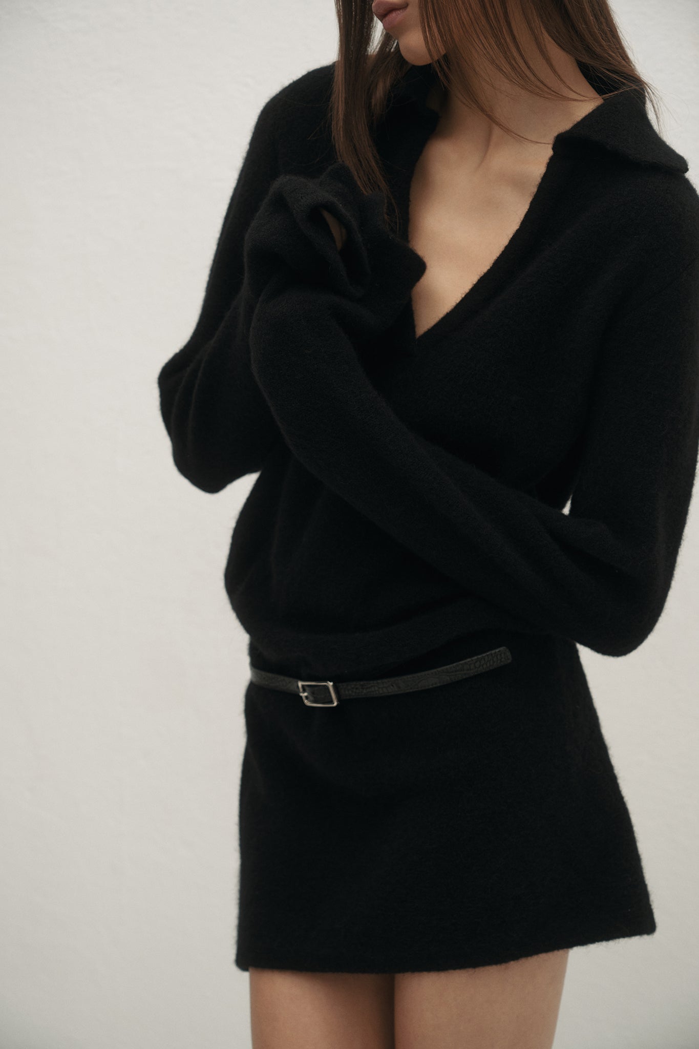 SUKIENKA MELORA BLACK LECOLLET