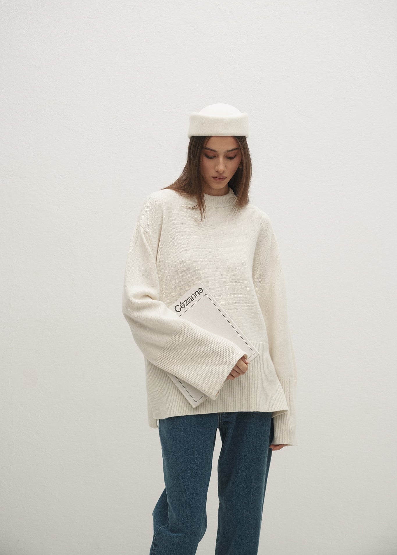 SWETER ELWEN ECRU LECOLLET