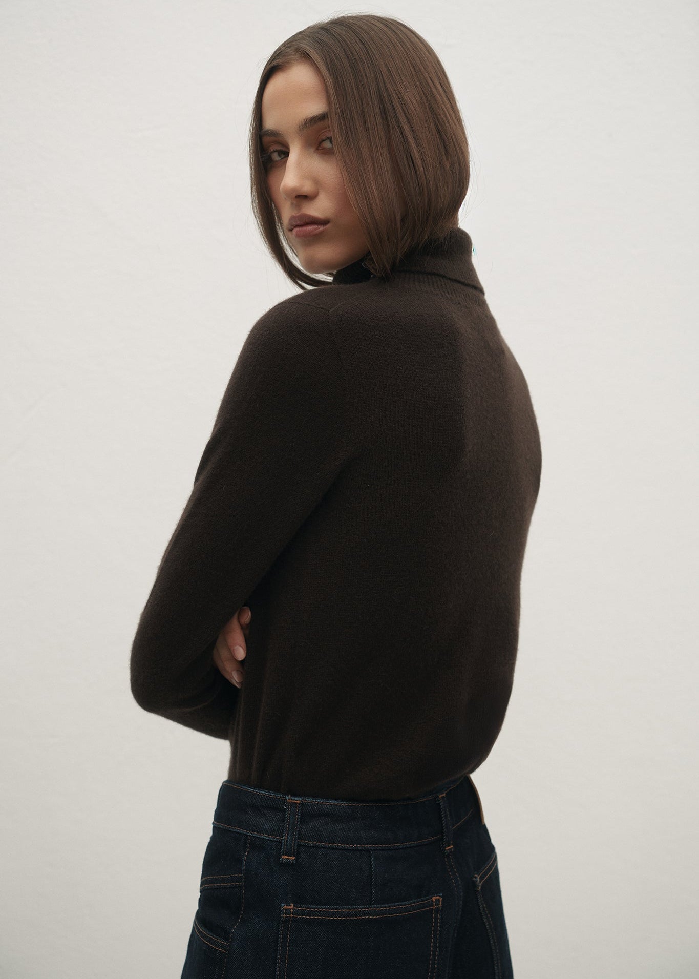 GOLF CLASSICO CASHMERE BROWN LECOLLET