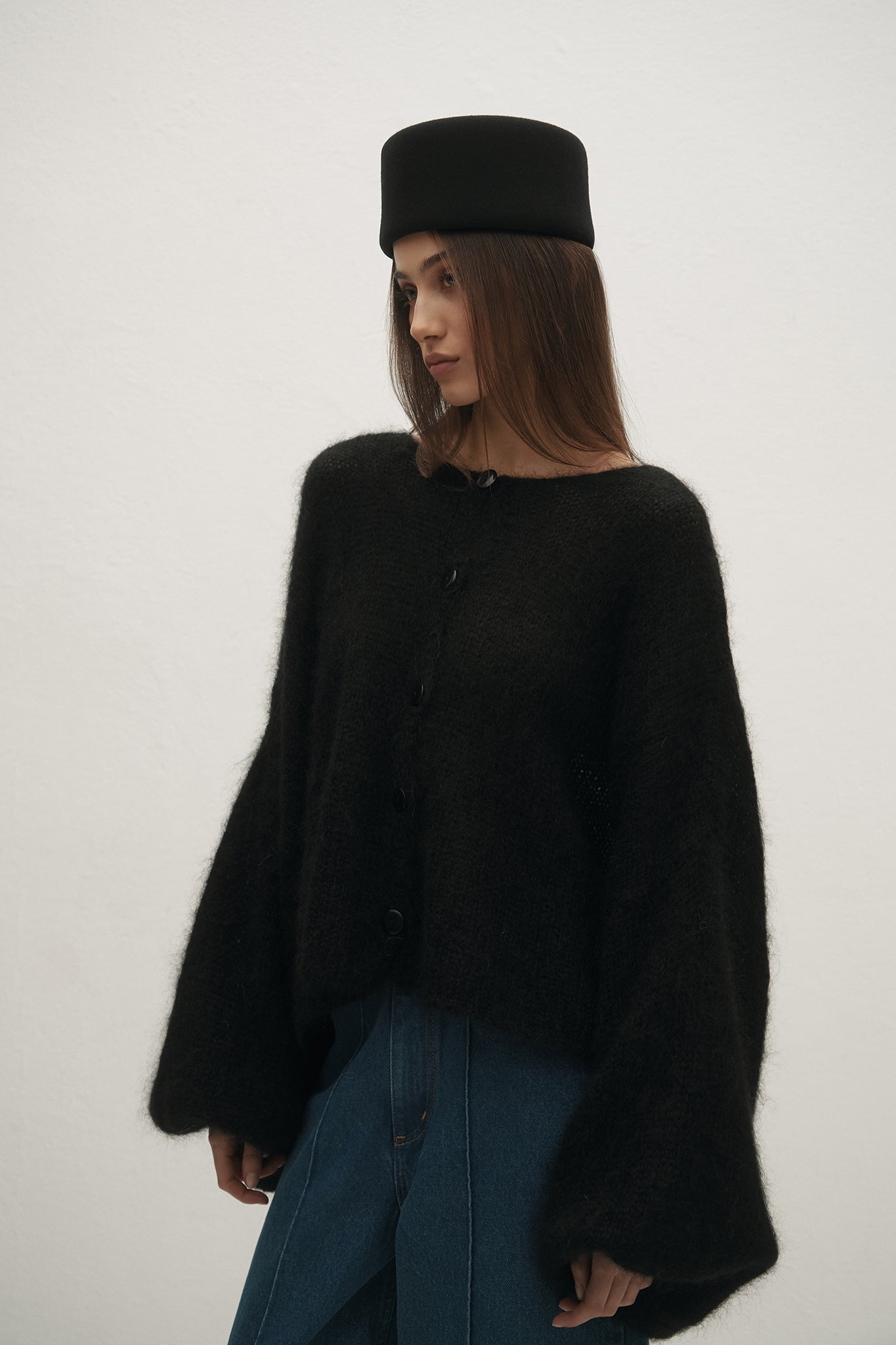 KARDIGAN LETICIA BLACK LECOLLET