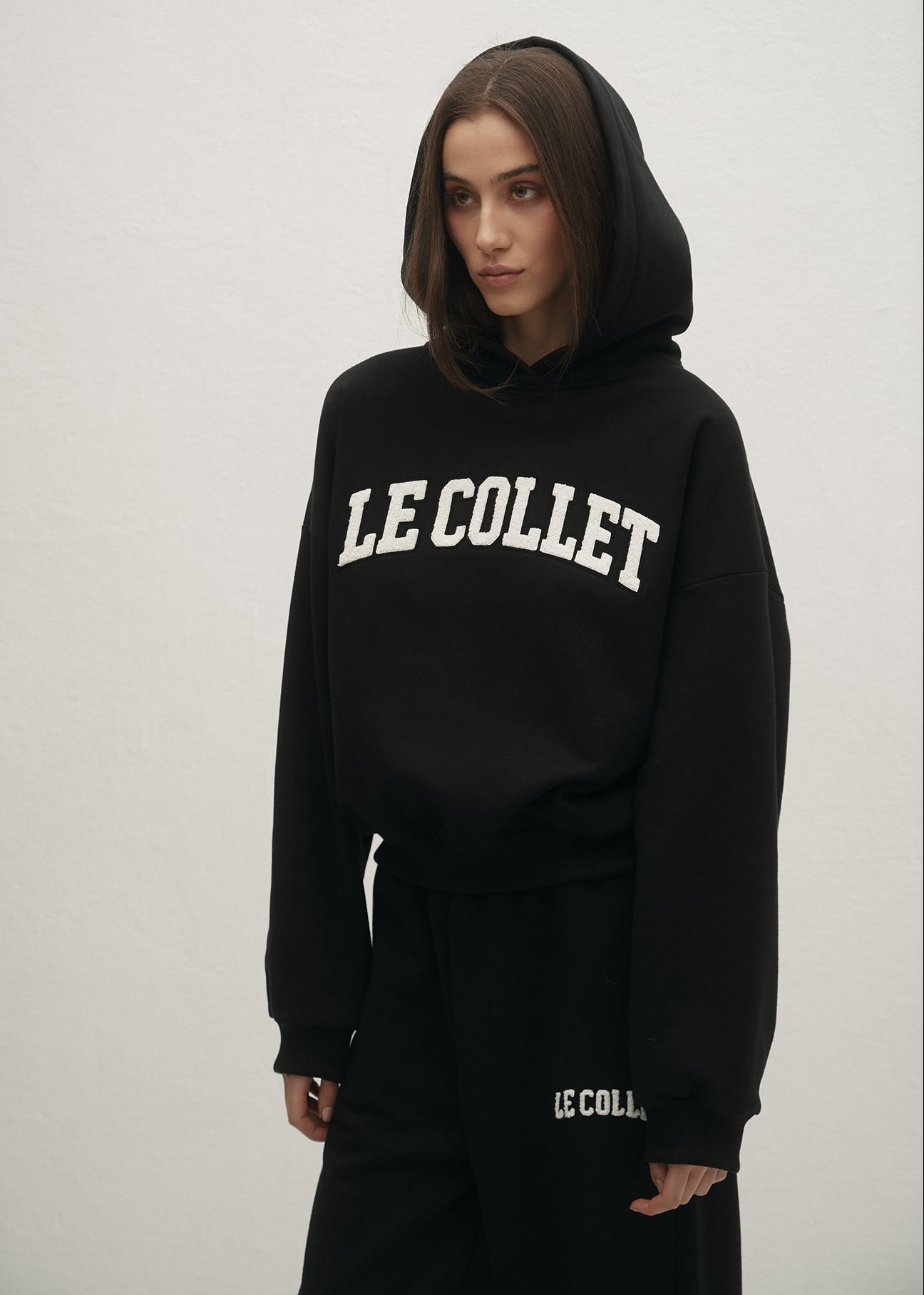 BLUZA LEYA BLACK LECOLLET