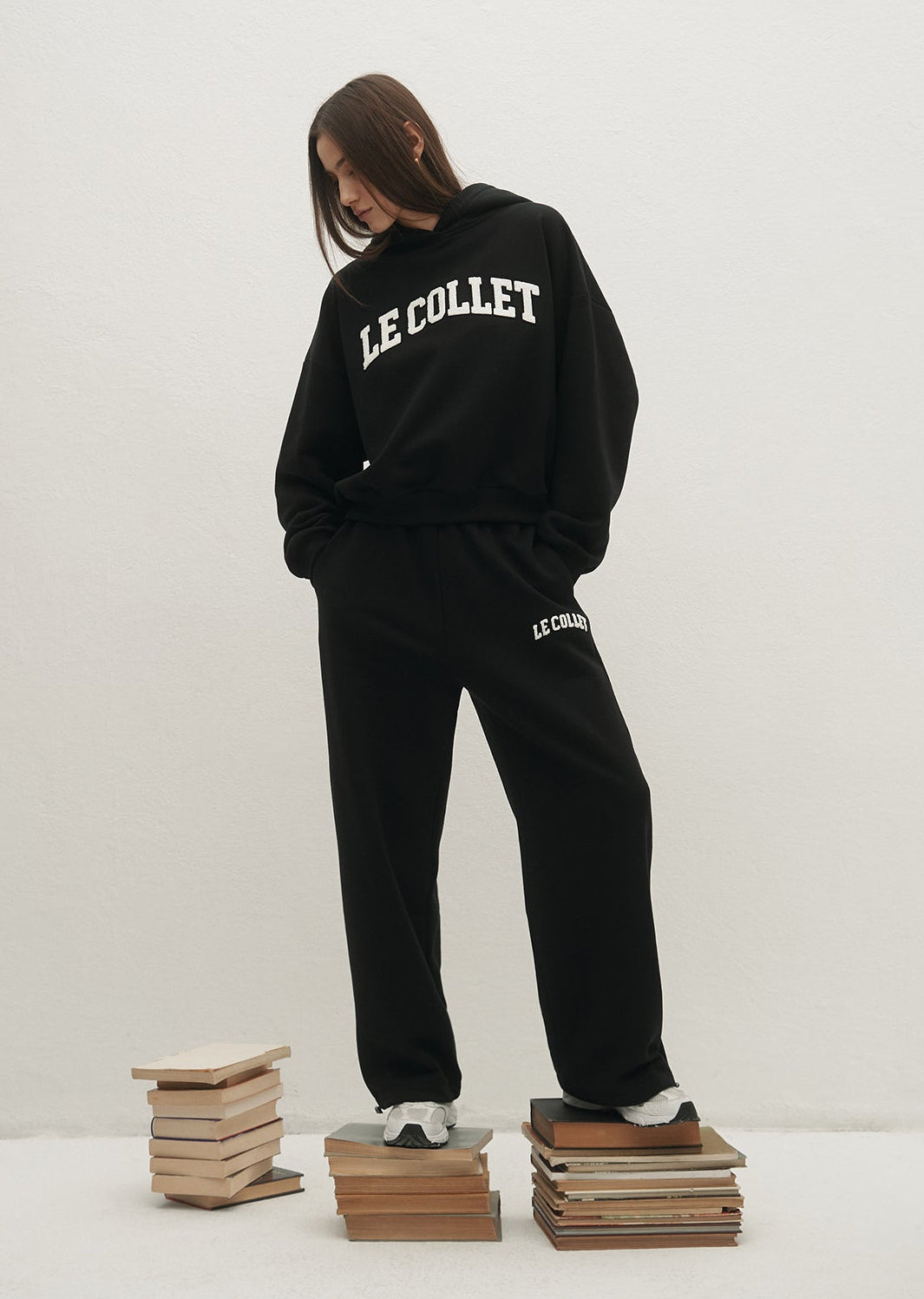 SPODNIE LEYA BLACK LECOLLET