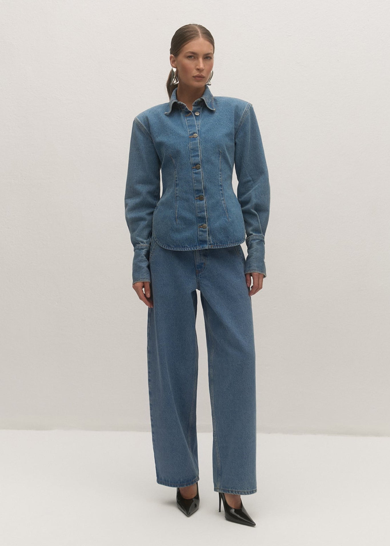 KOSZULA VIOLETTE BLUE LECOLLET