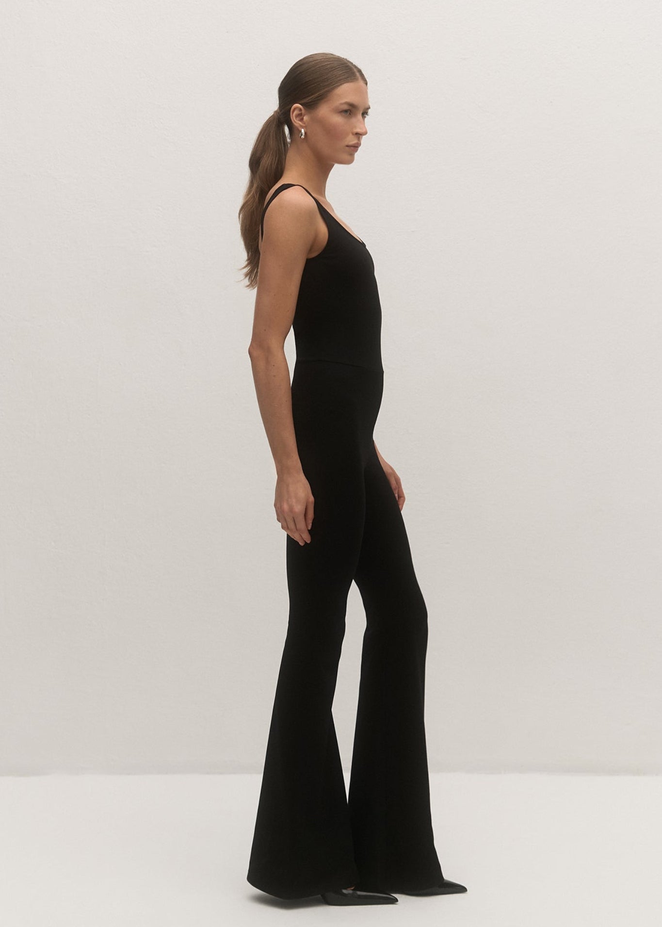 KOMBINEZON MARTINE FLARE BLACK LECOLLET