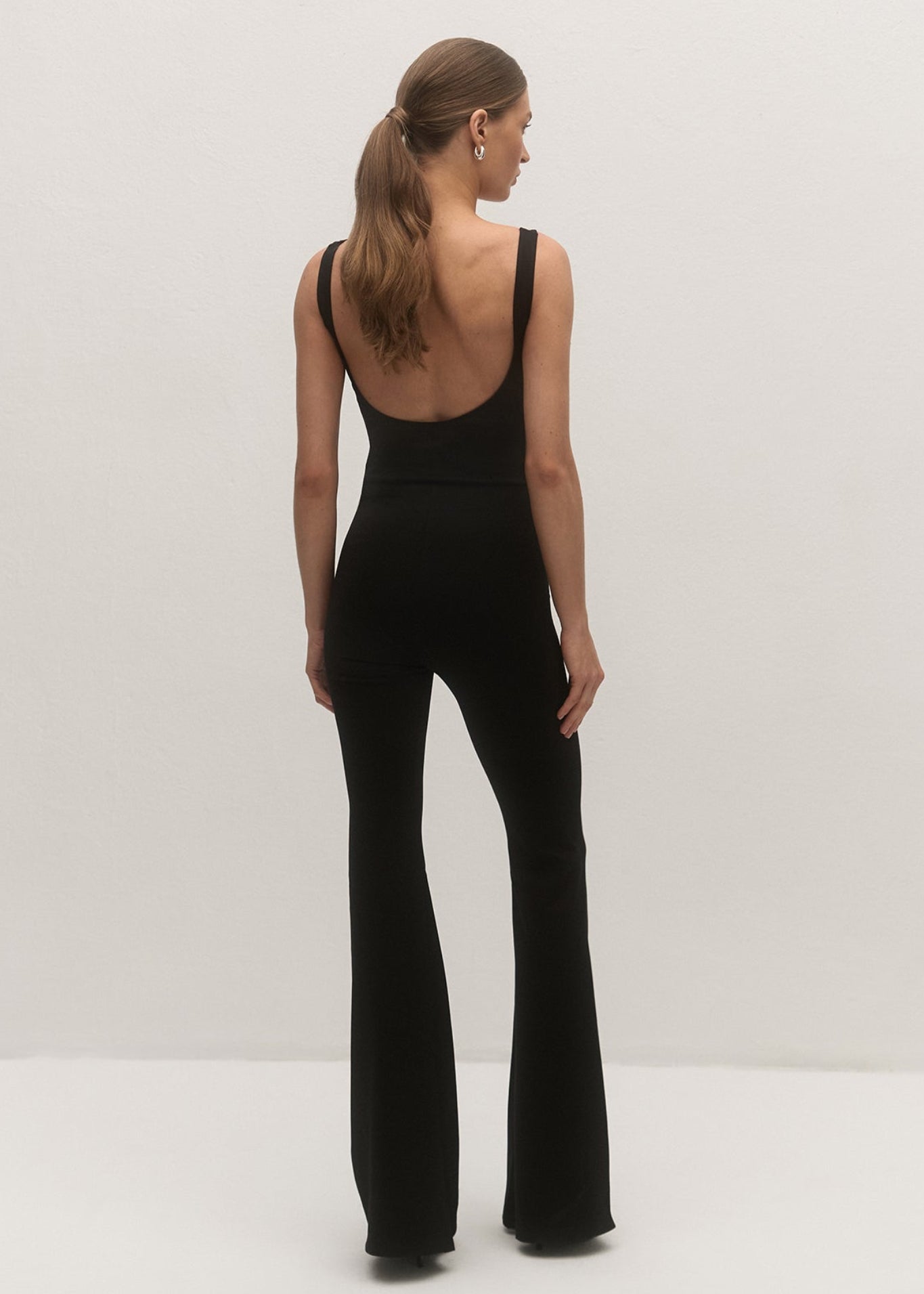 KOMBINEZON MARTINE FLARE BLACK LECOLLET