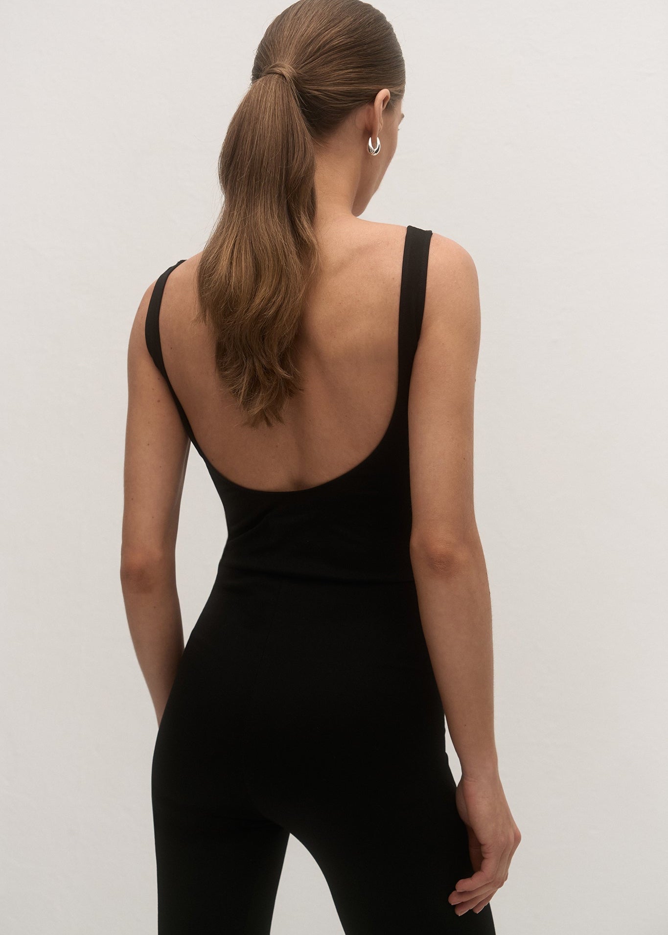 KOMBINEZON MARTINE FLARE BLACK LECOLLET