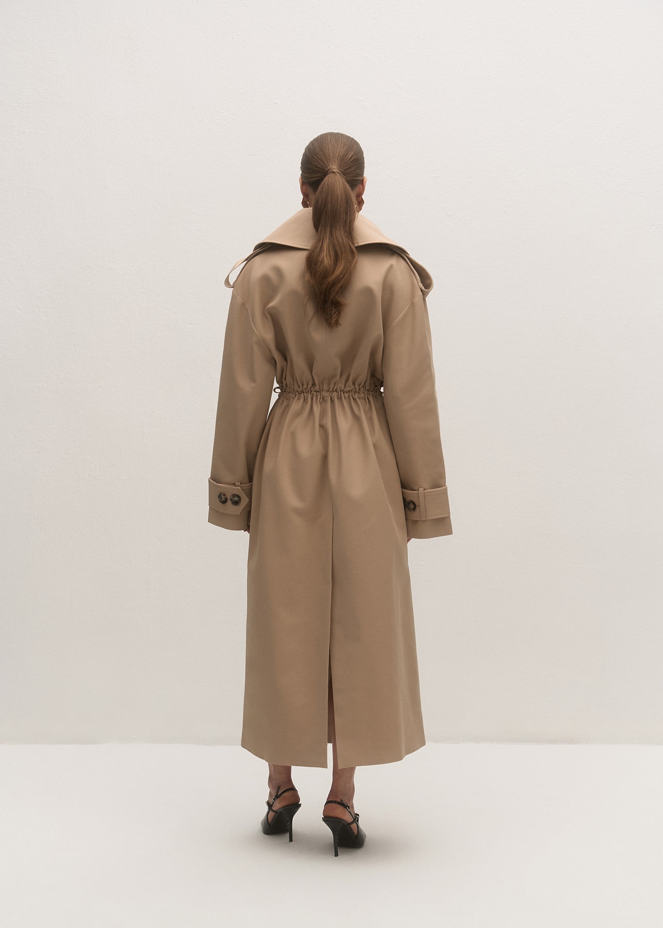 ELODIE BEIGE TRENCH COAT – LECOLLET