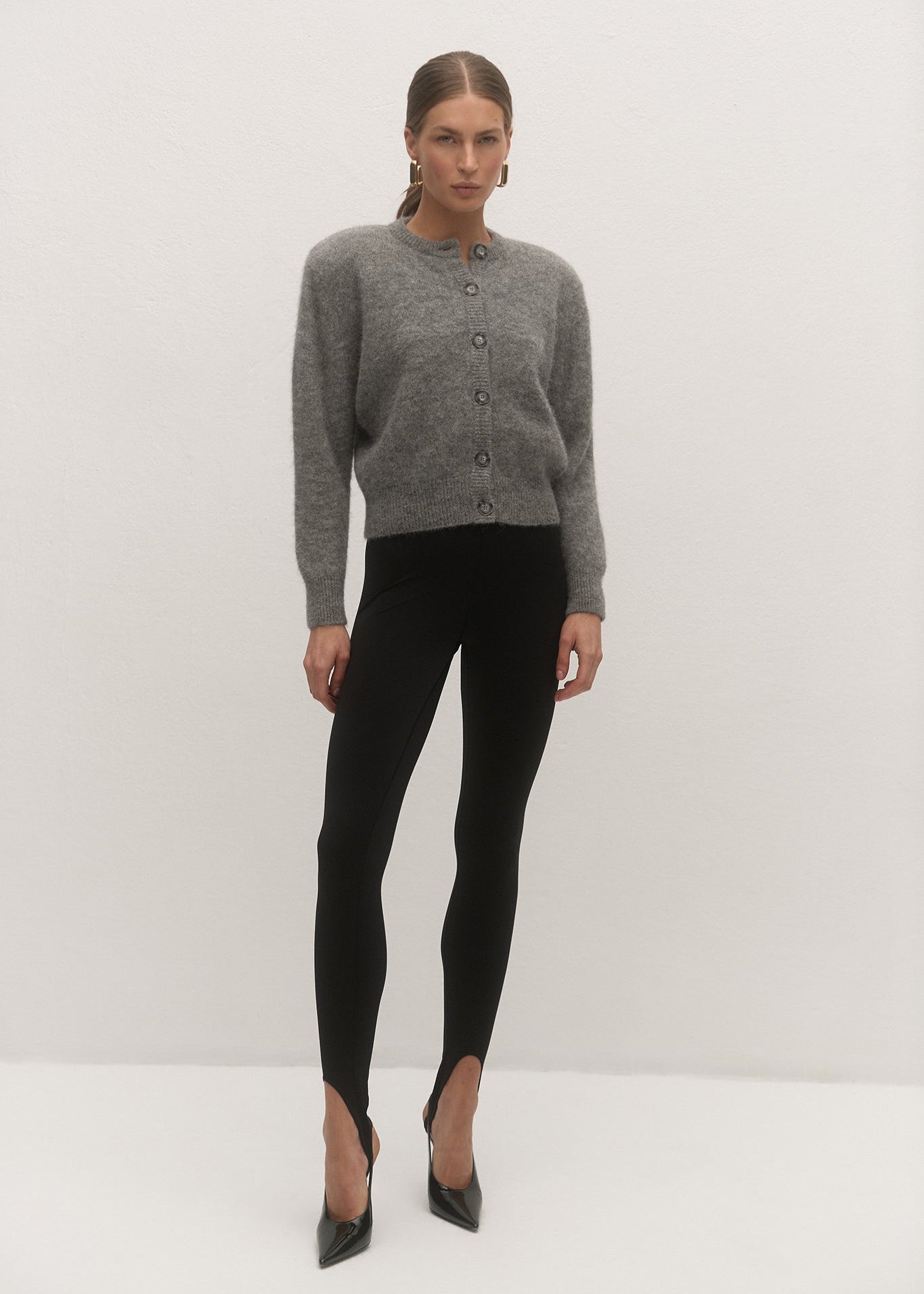 KARDIGAN ISOLA GREY LECOLLET