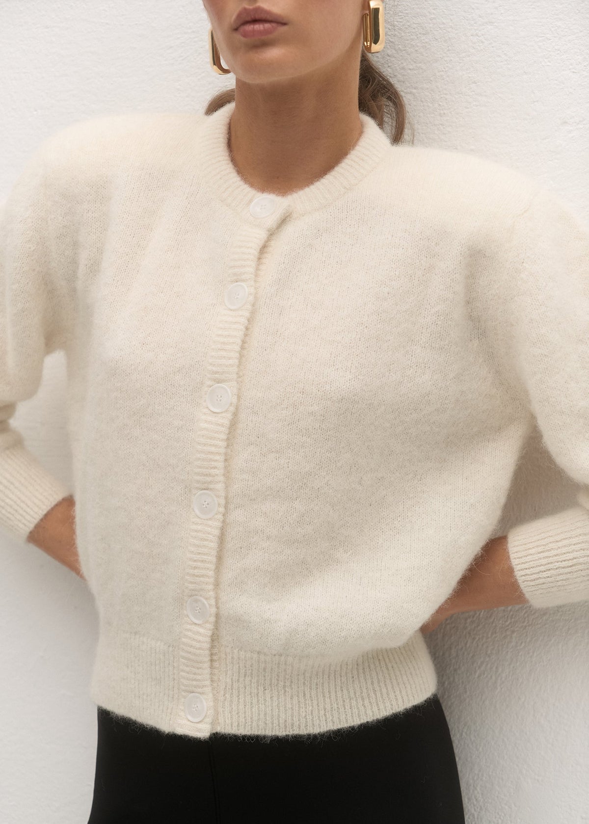 KARDIGAN ISOLA CREAM LECOLLET
