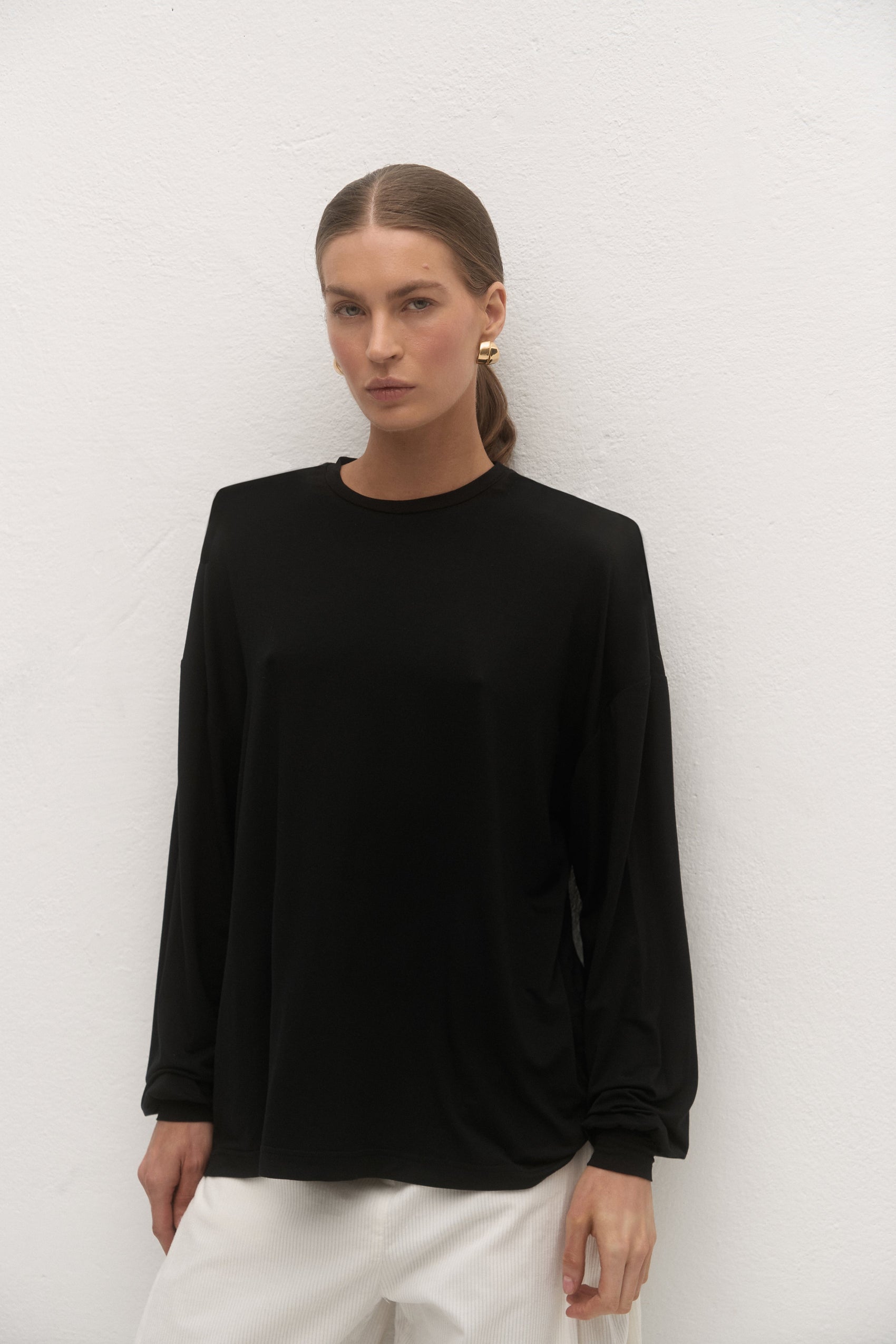 LONGSLEEVE ELYS BLACK LECOLLET