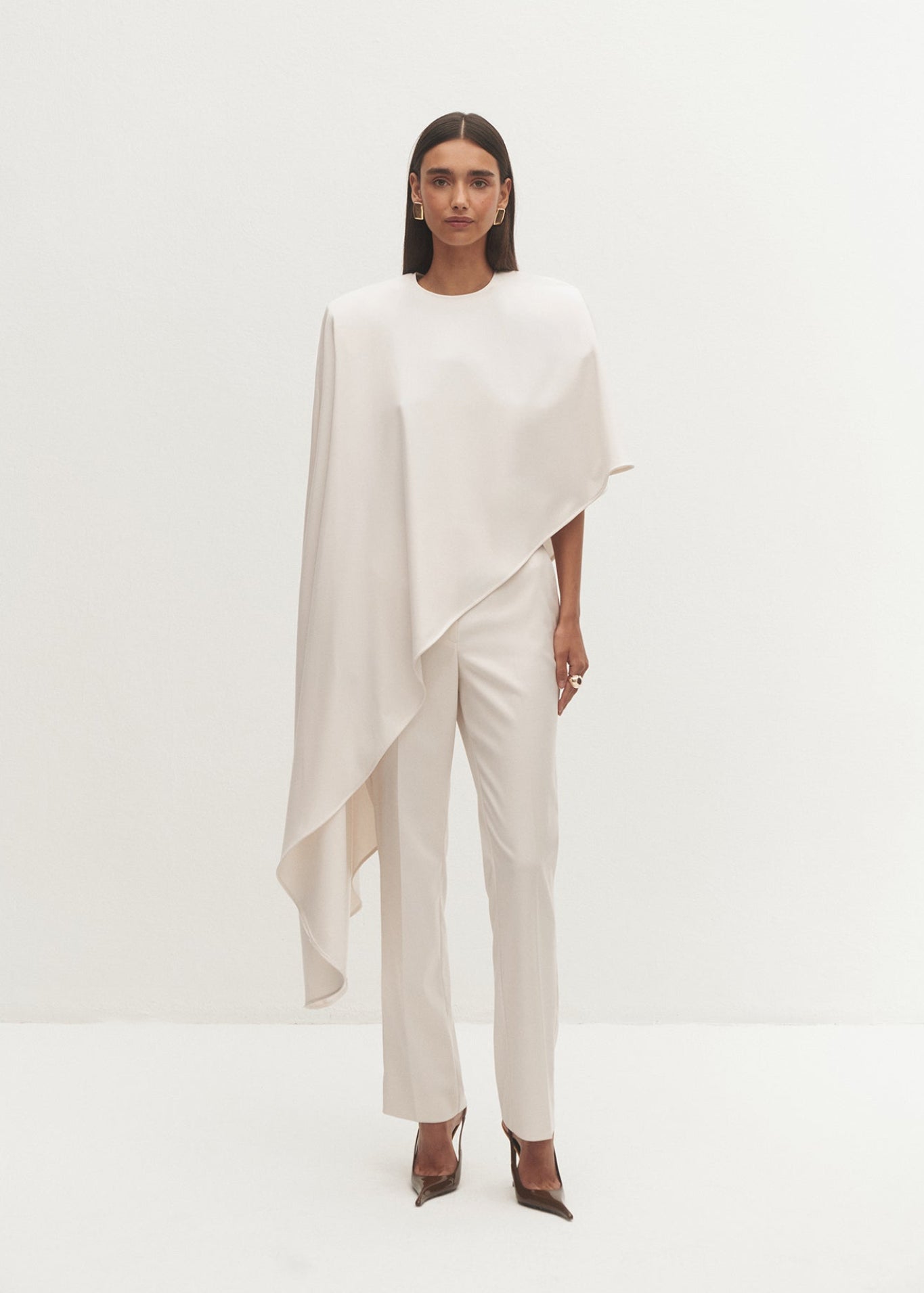 PELERYNA ELMI ECRU LECOLLET