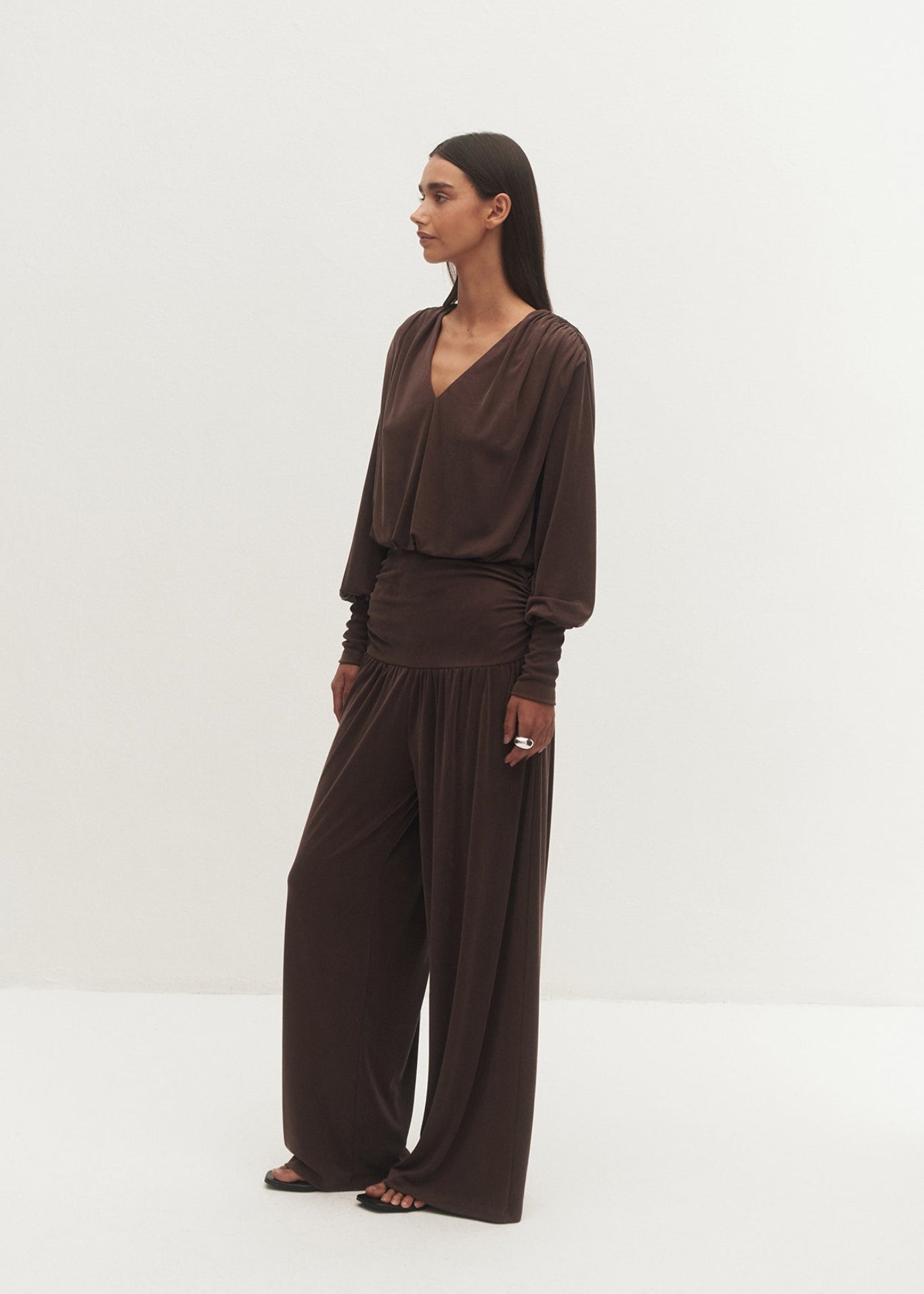 SPODNIE NORE BROWN LECOLLET