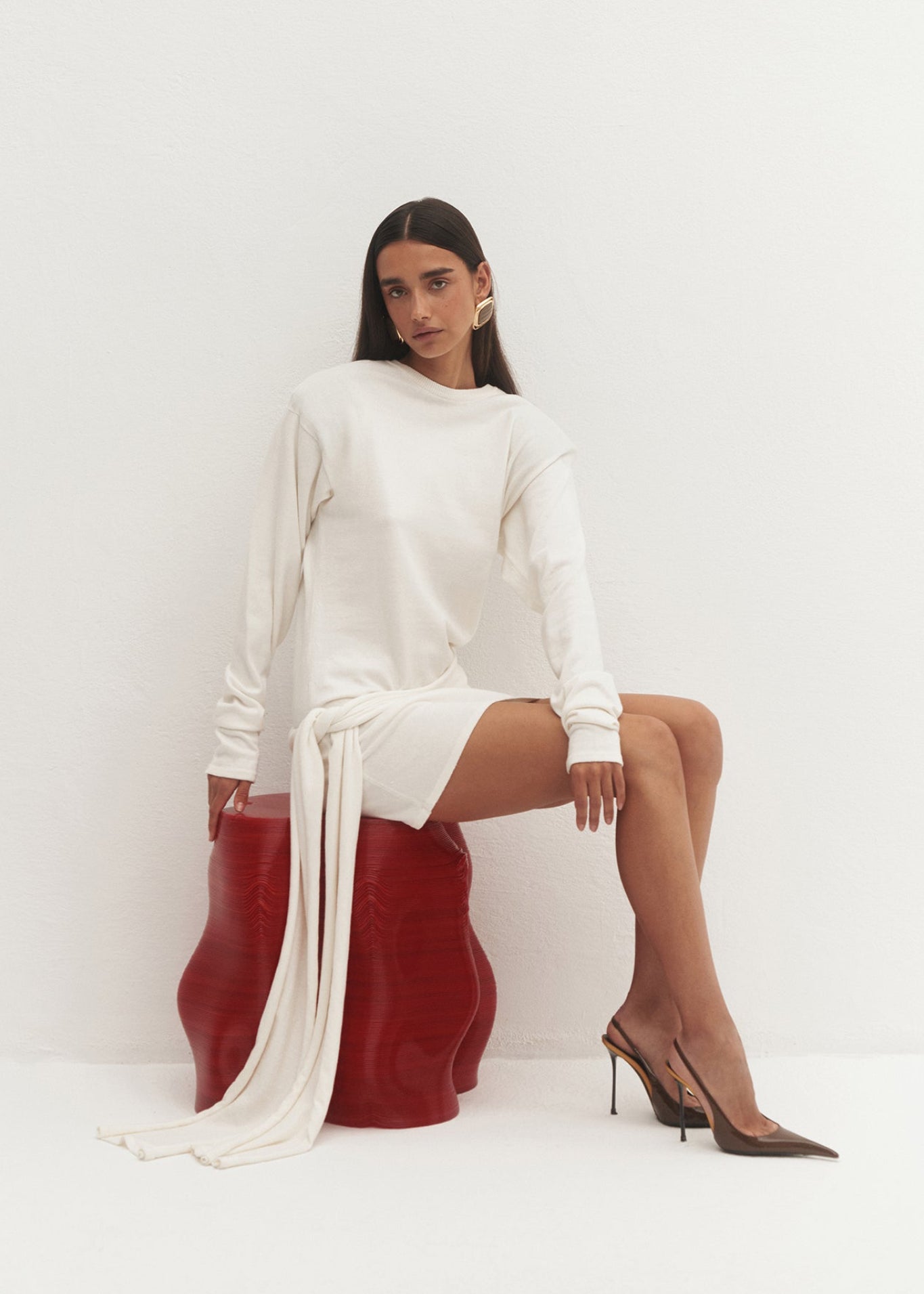 SUKIENKA AURE ECRU LECOLLET