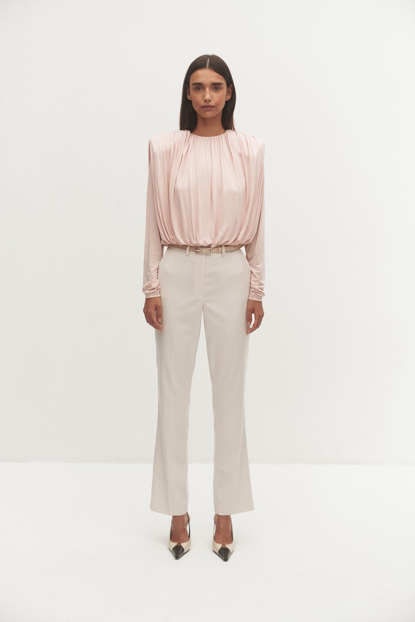 SPODNIE LUMA ECRU LECOLLET