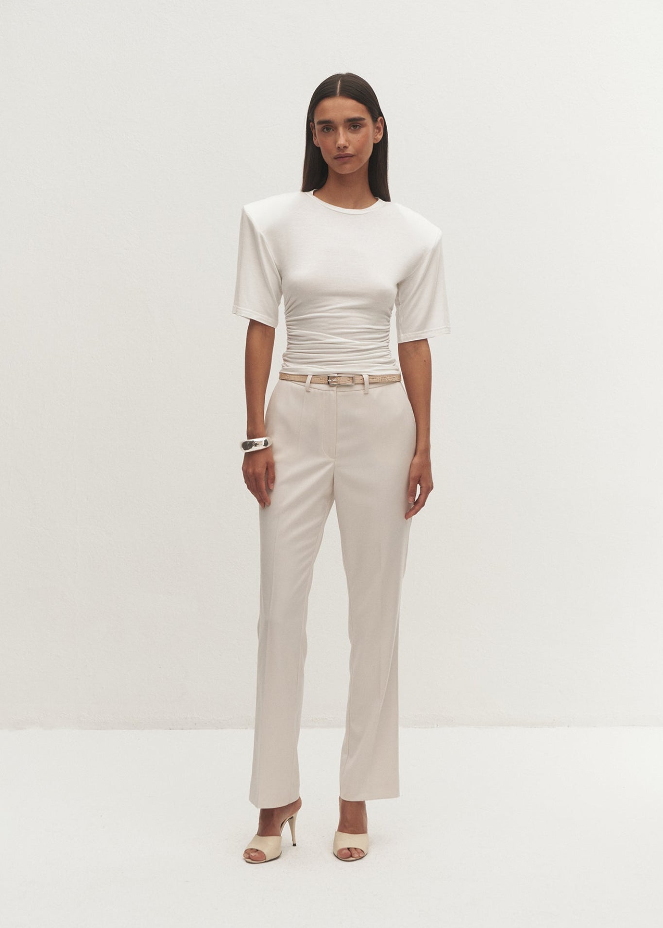 SPODNIE LUMA ECRU LECOLLET